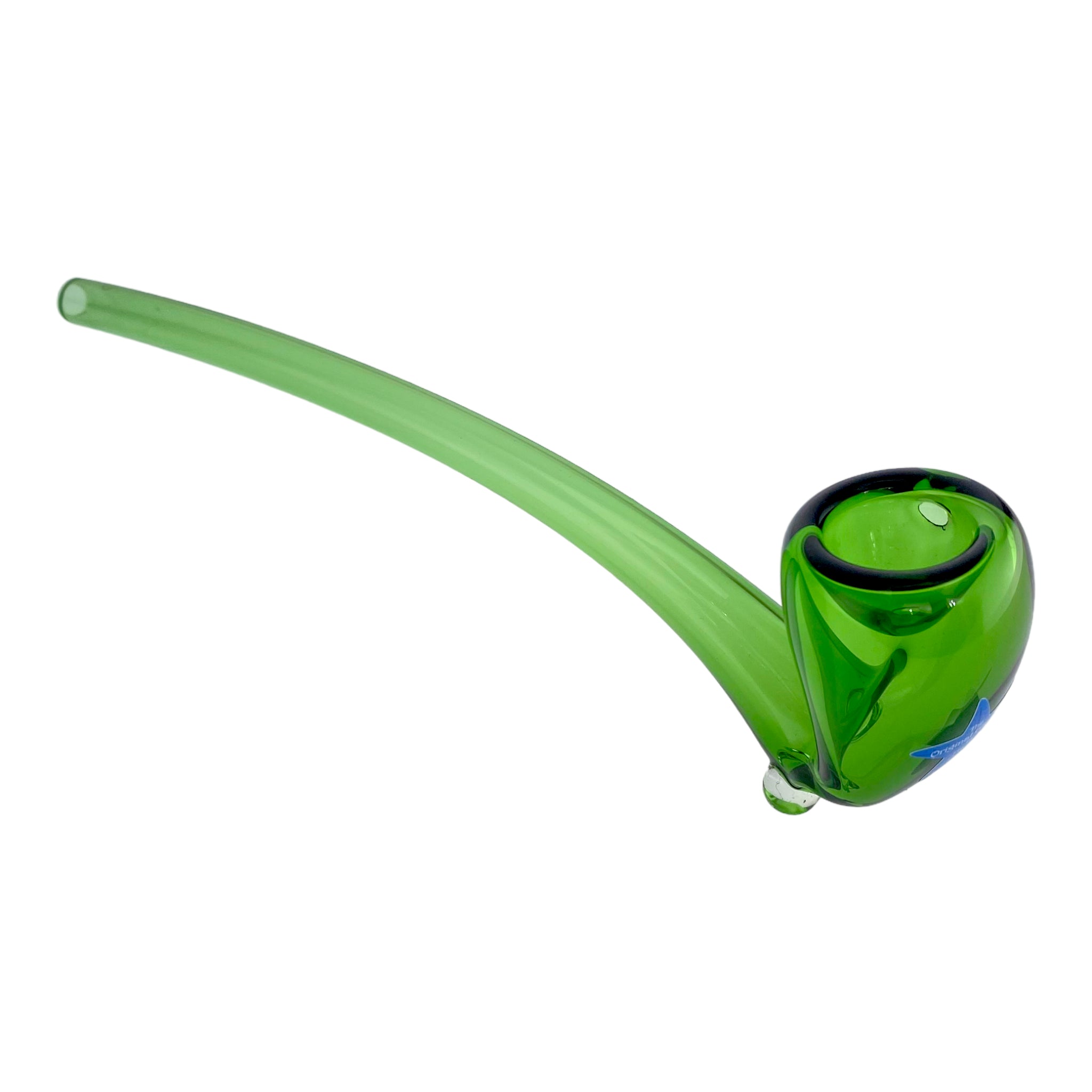 Original Glass Gandalf 8 Inch Green Sherlock Pipe