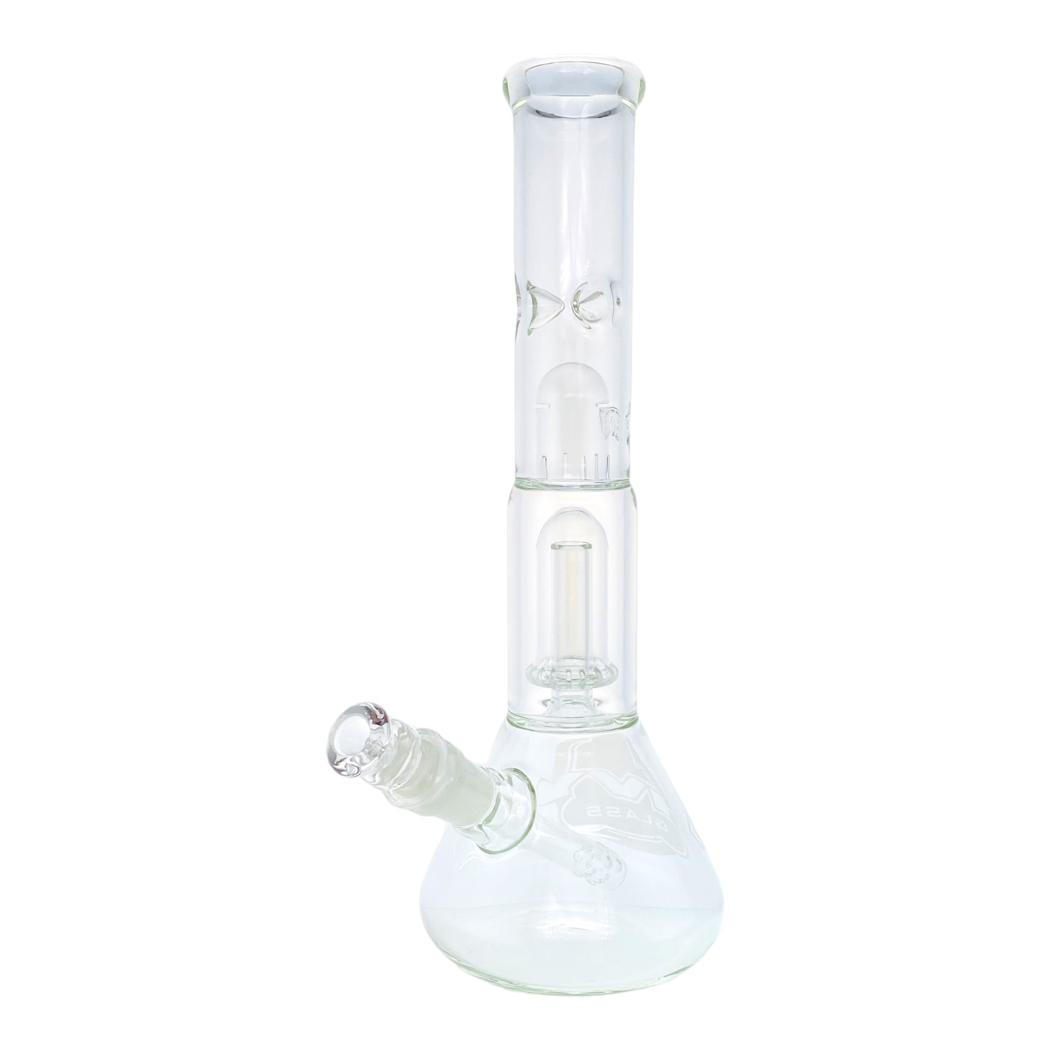 HVY Glass 13 Inch Clear Beaker With UFO Perc
