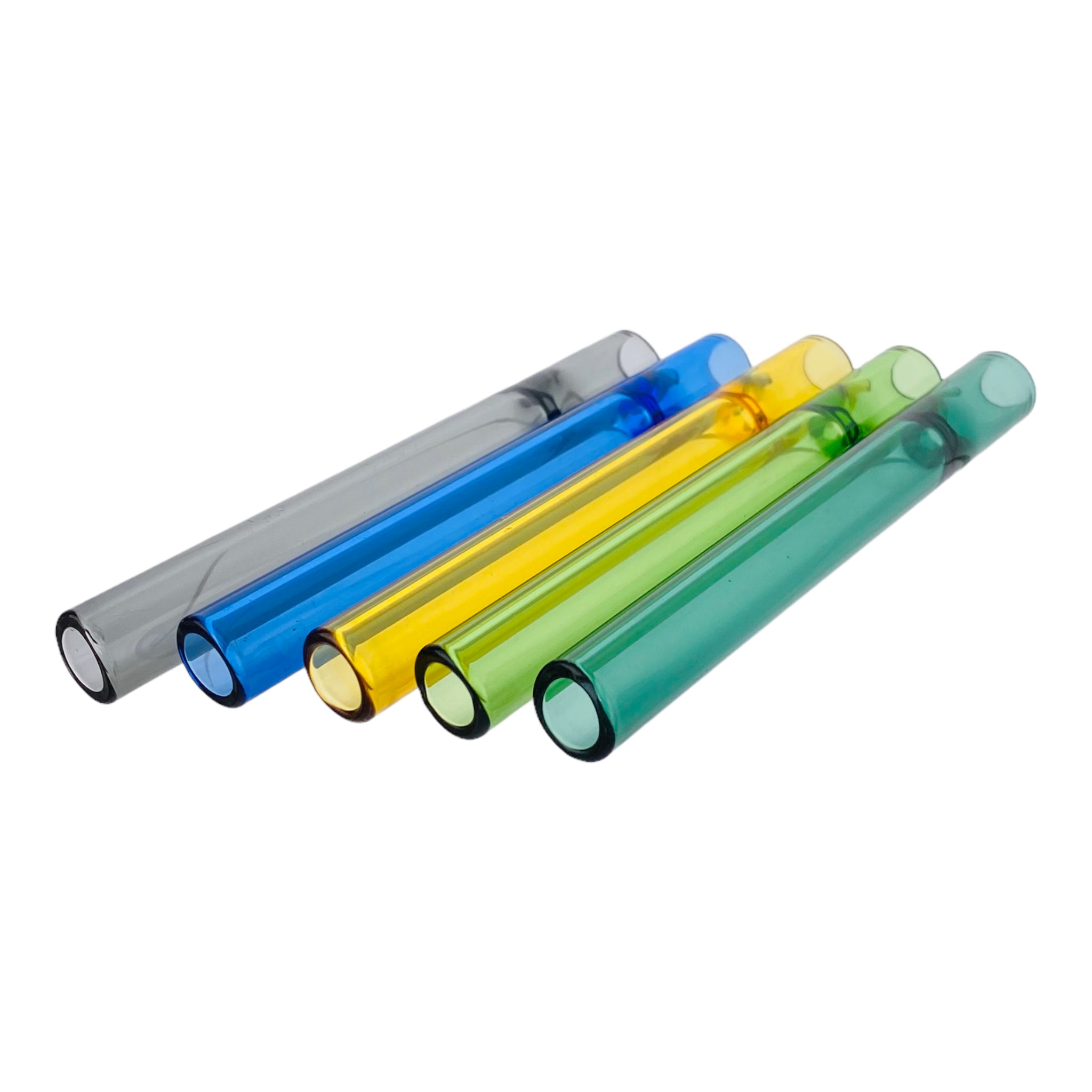 Basic Glass Chillum One Hitter 5-Pack