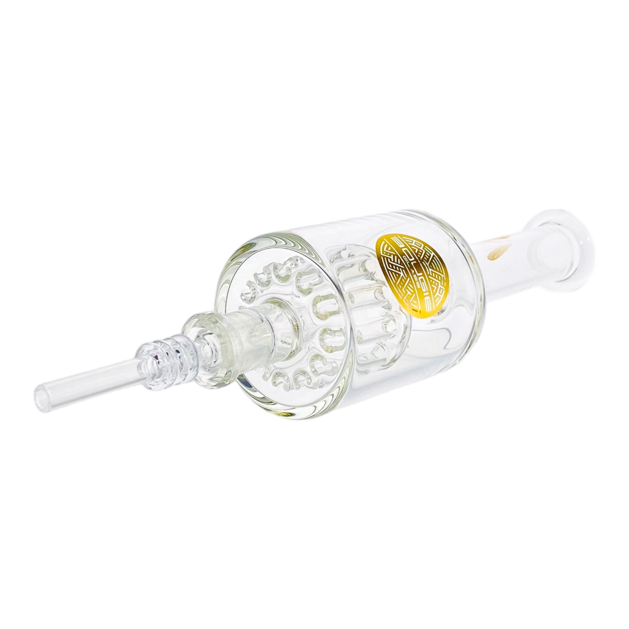 Bougie Glass - Large Nectar Collector With 12 Arm Tree Perc - Clear