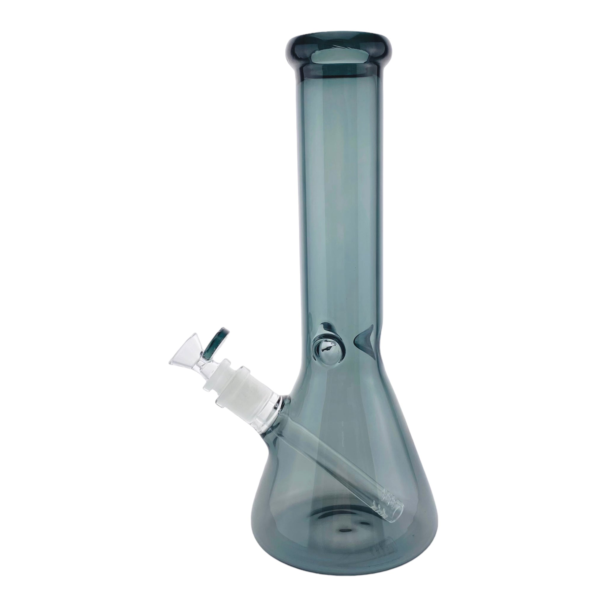 12 Inch Full Shadow Black Beaker Base Glass Bong