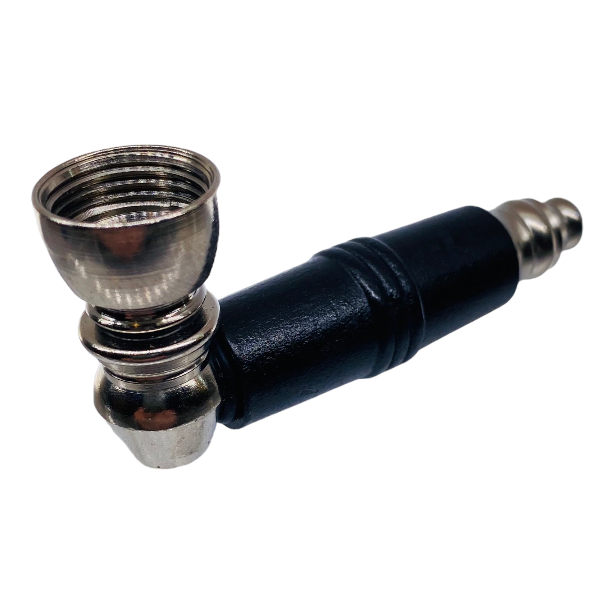 Metal Hand Pipe With Wood Shaft Cover