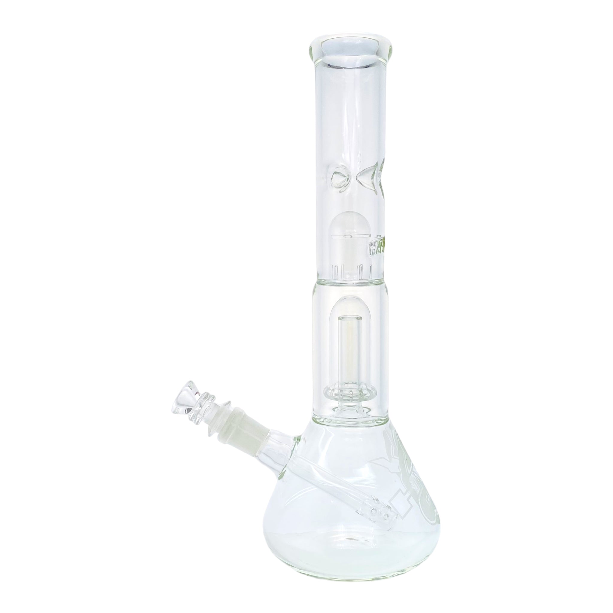 HVY Glass 13 Inch Clear Beaker With UFO Perc