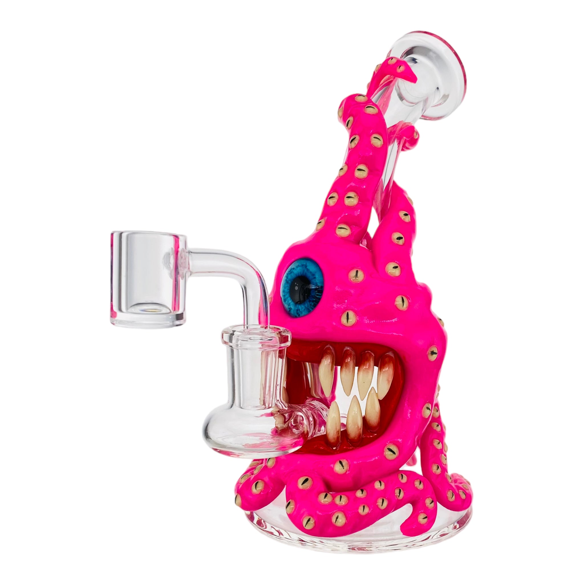 Pink Cyclops Octopus Monster Anime Dab Rig