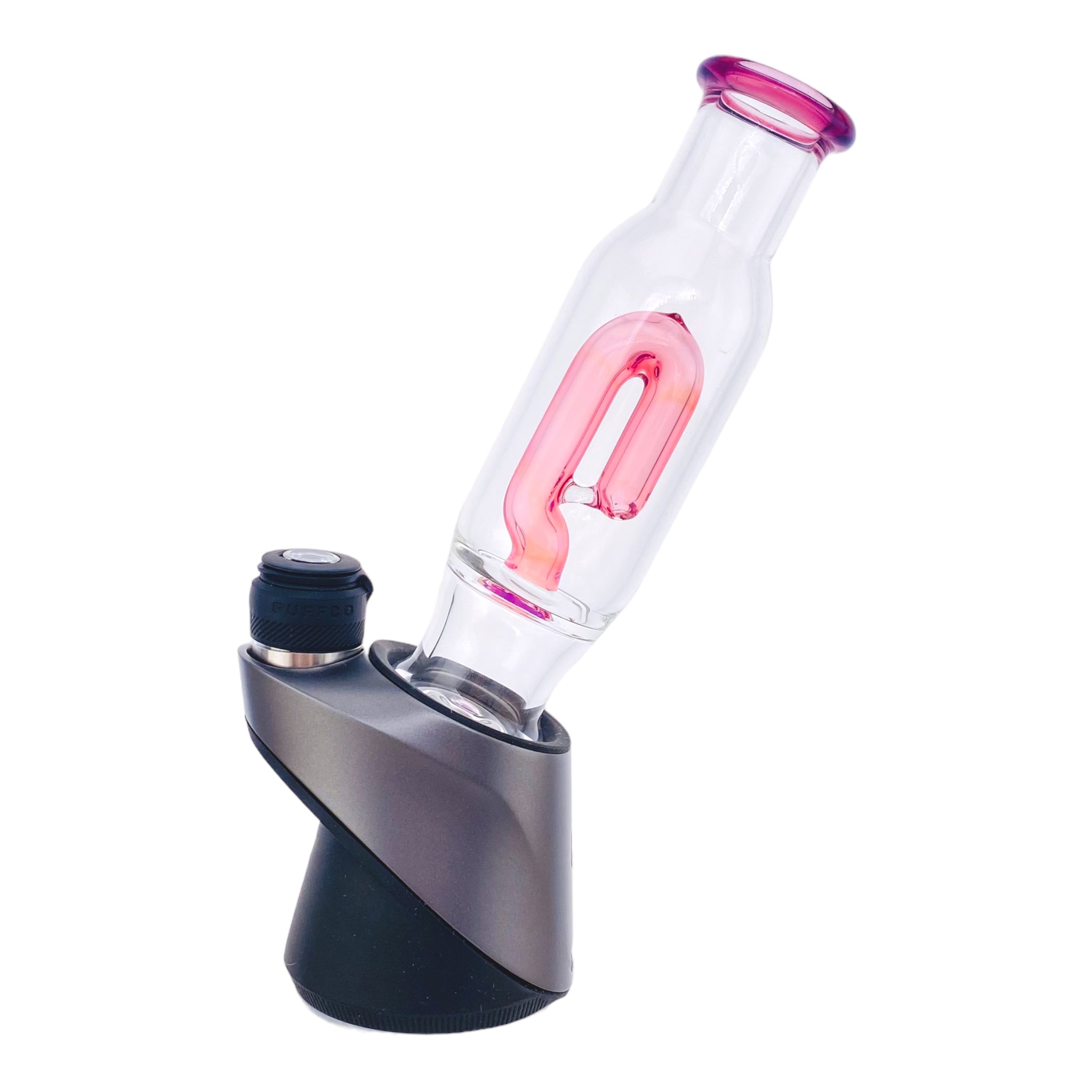 Puffco Peak Glass Attachment - Cherry Pink