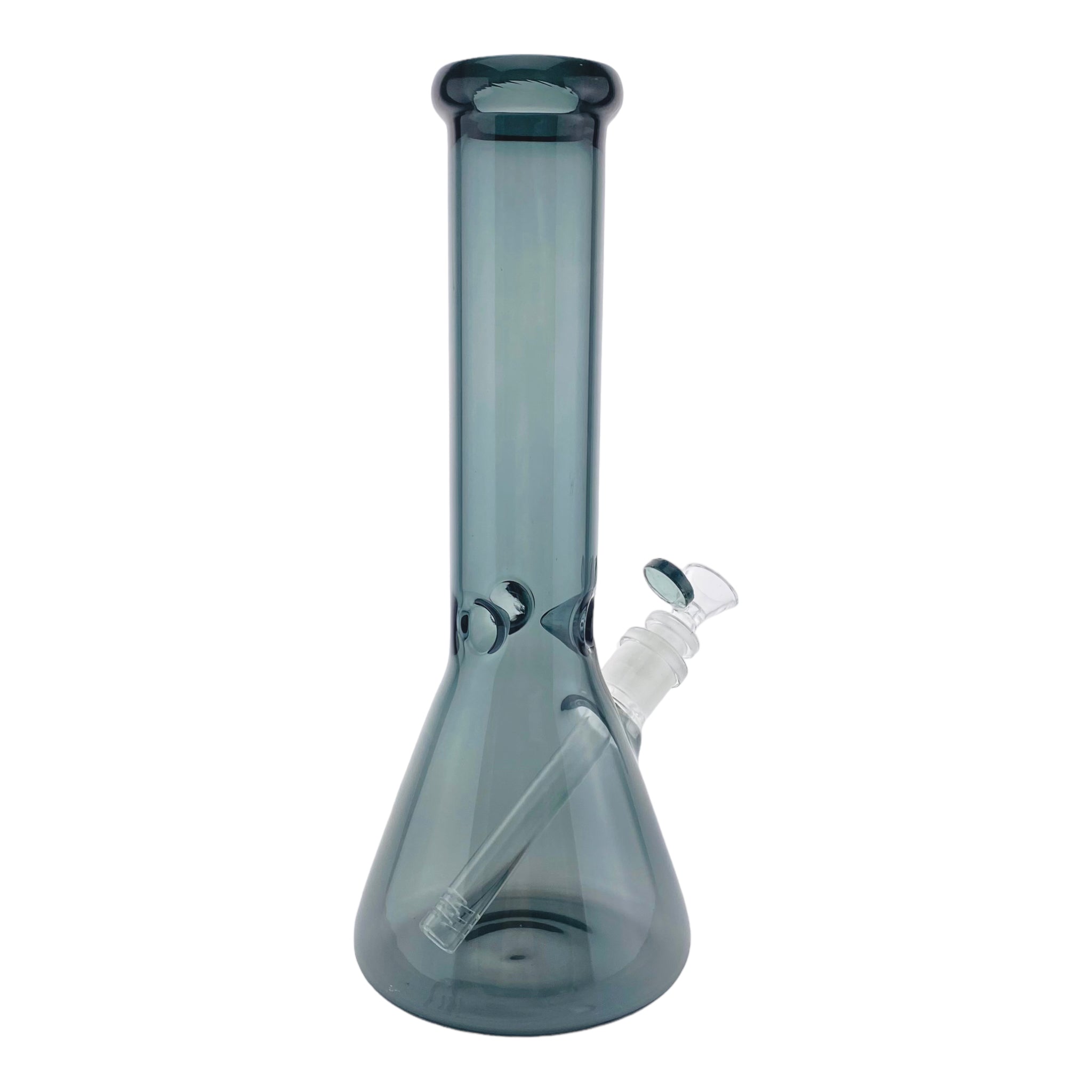 12 Inch Full Shadow Black Beaker Base Glass Bong