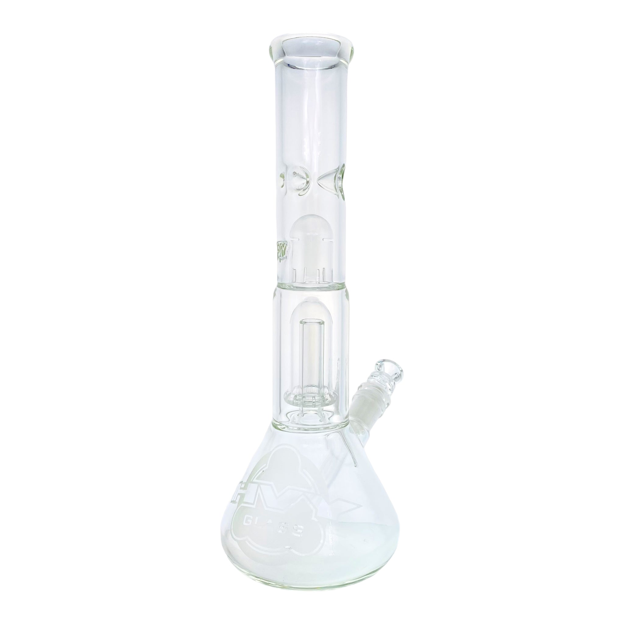 HVY Glass 13 Inch Clear Beaker With UFO Perc