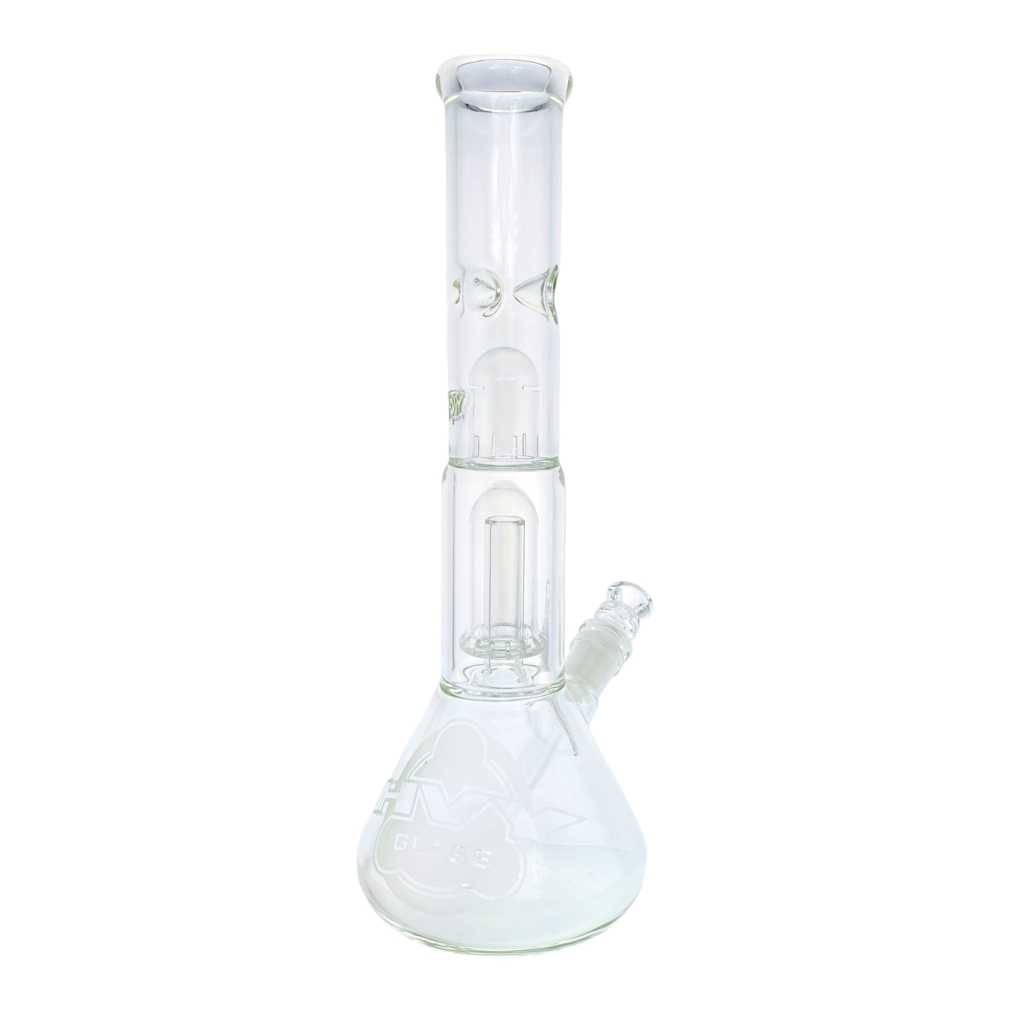 HVY Glass 13 Inch Clear Beaker With UFO Perc