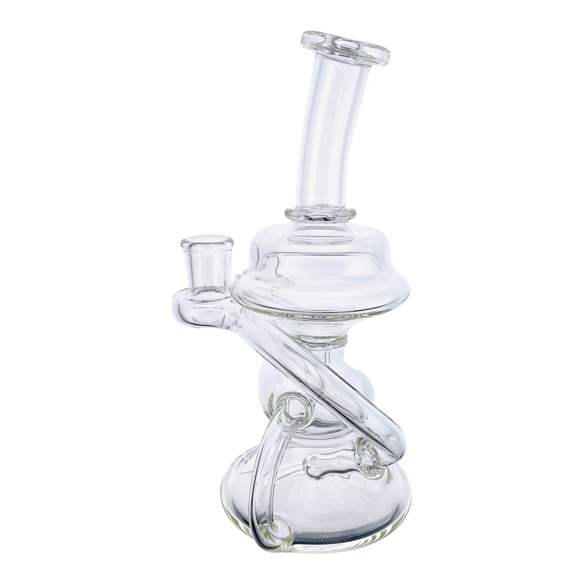 Santa Cruz Glass - Clear Klein Recycler Dab Rig