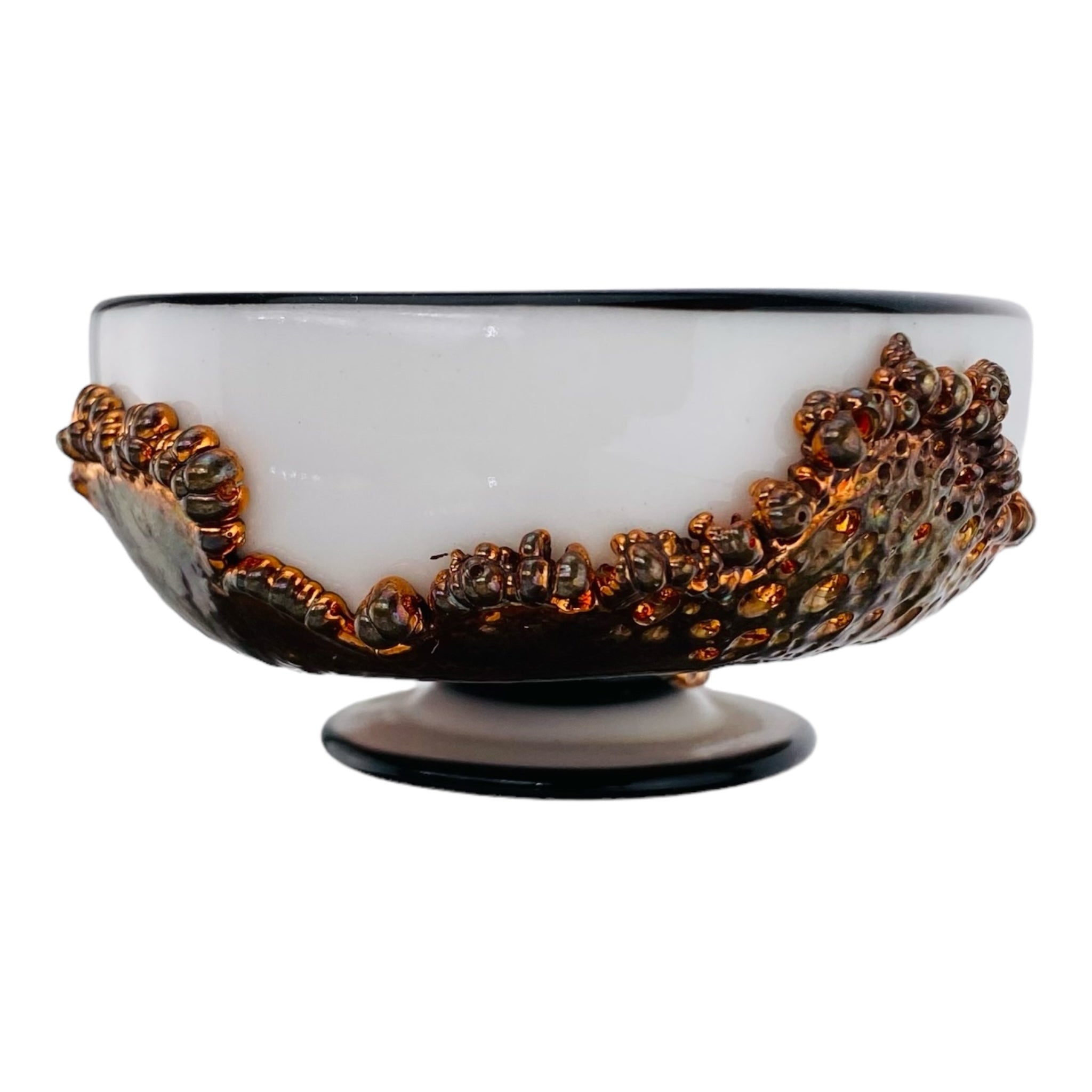 Snic Barnes Glass x JAG Glass Copper Electroformed Nectar Collector Dish