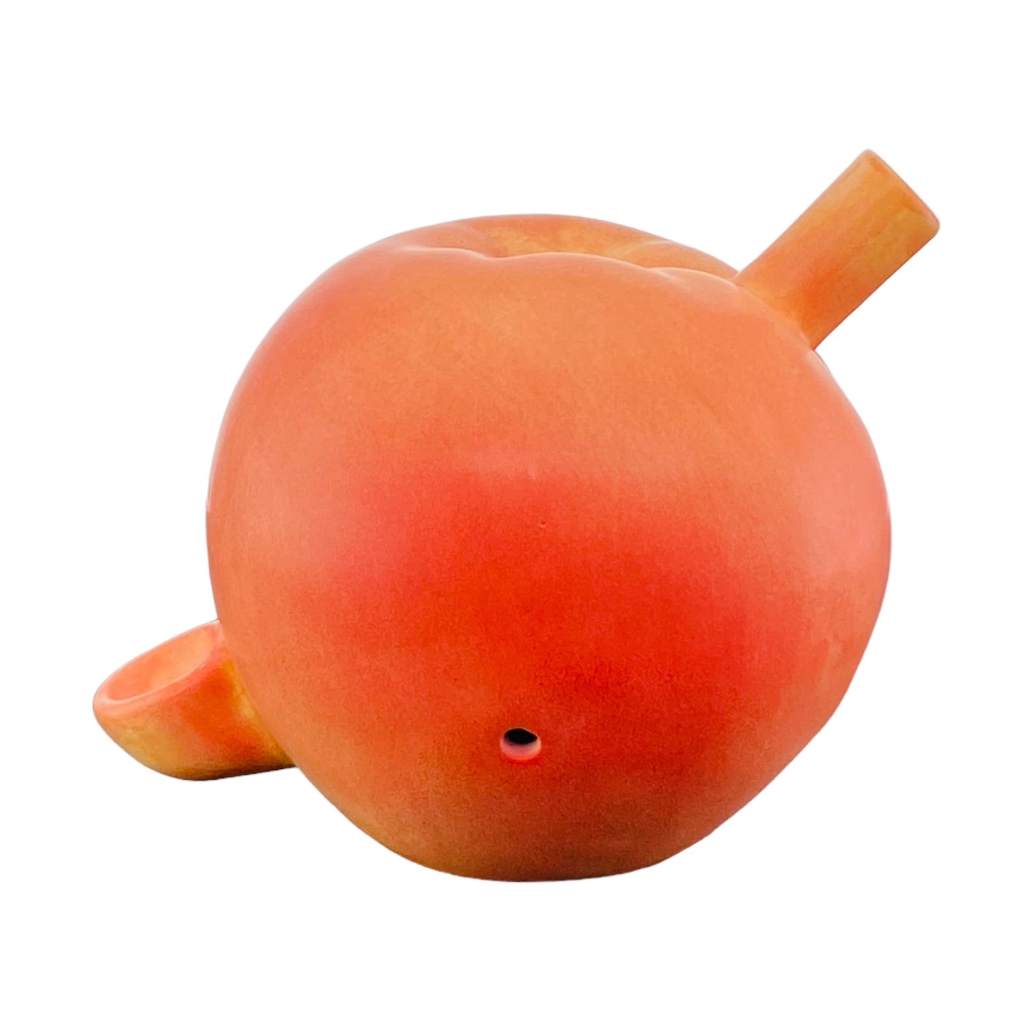Peach Ceramic Hand Pipe