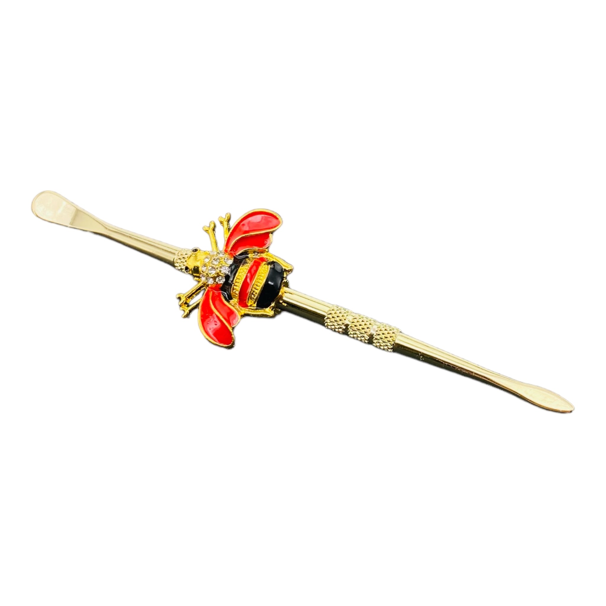 BEEdazzled Gold Paddle Scoop And Spear Point Dab Tool