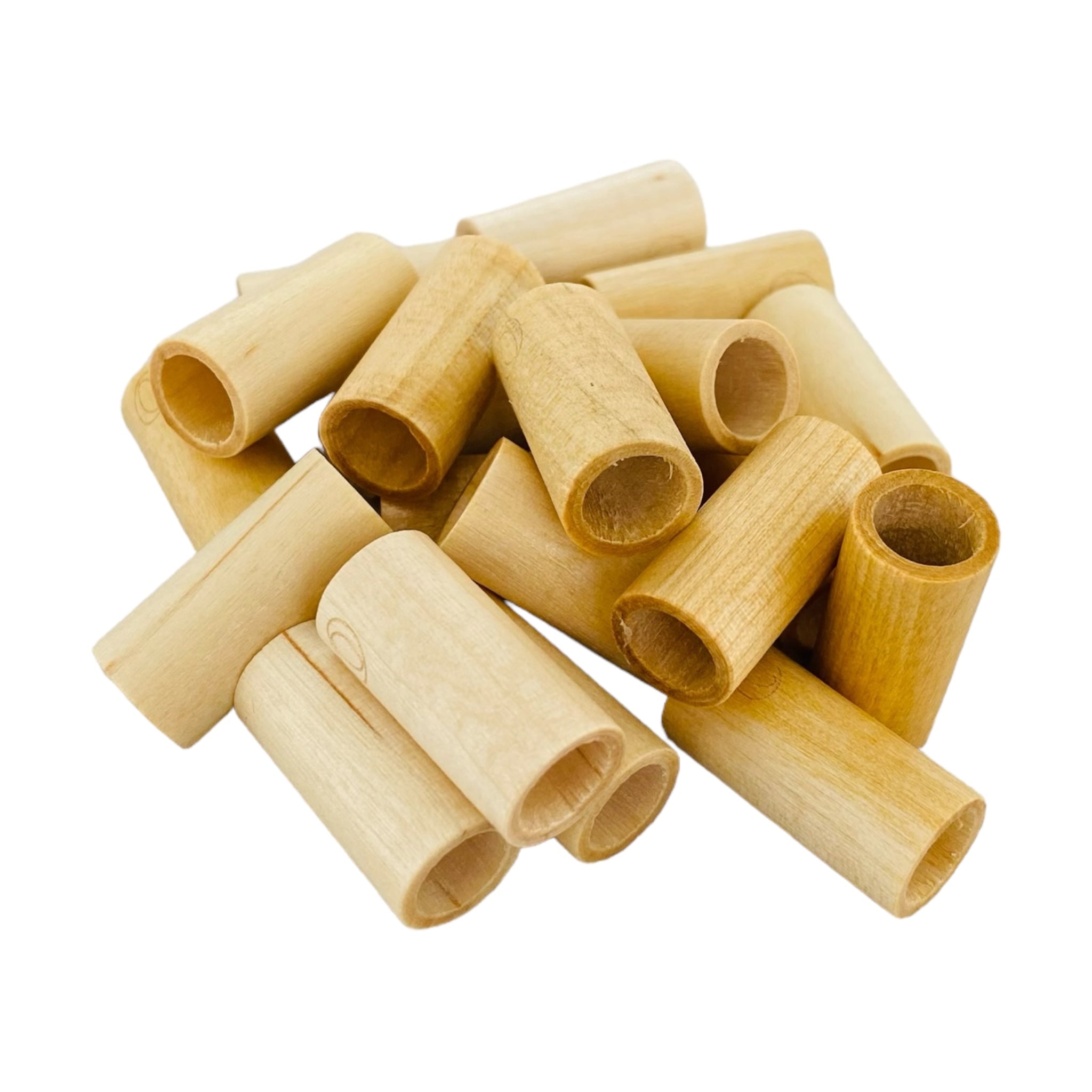 OrganitubeS Fatty Size Tube Style Wood Rolling Tips (20pcs)