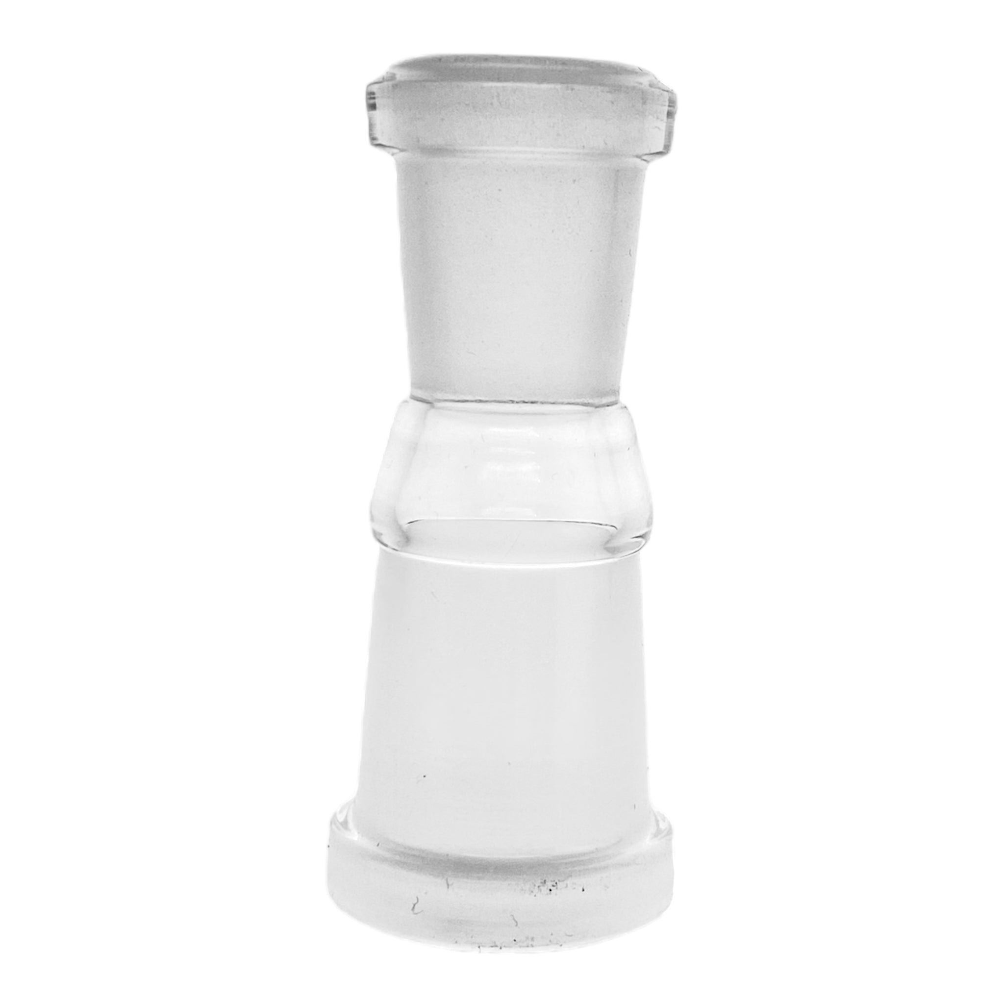 Glass Adapter For Bongs And Dab Rigs - 18MM Female To 14MM Female