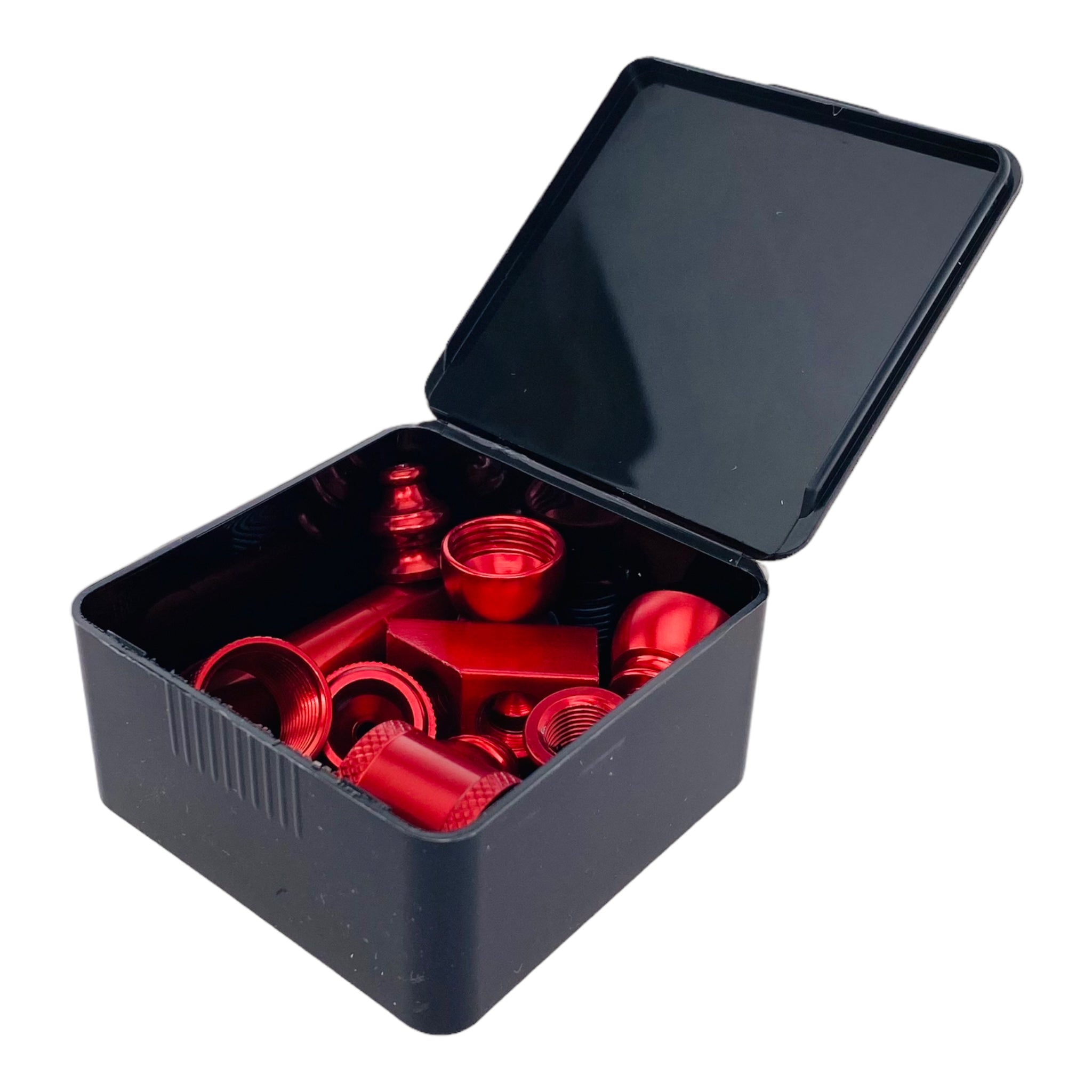Aluminum Metal Pipe Makers Kit in Red
