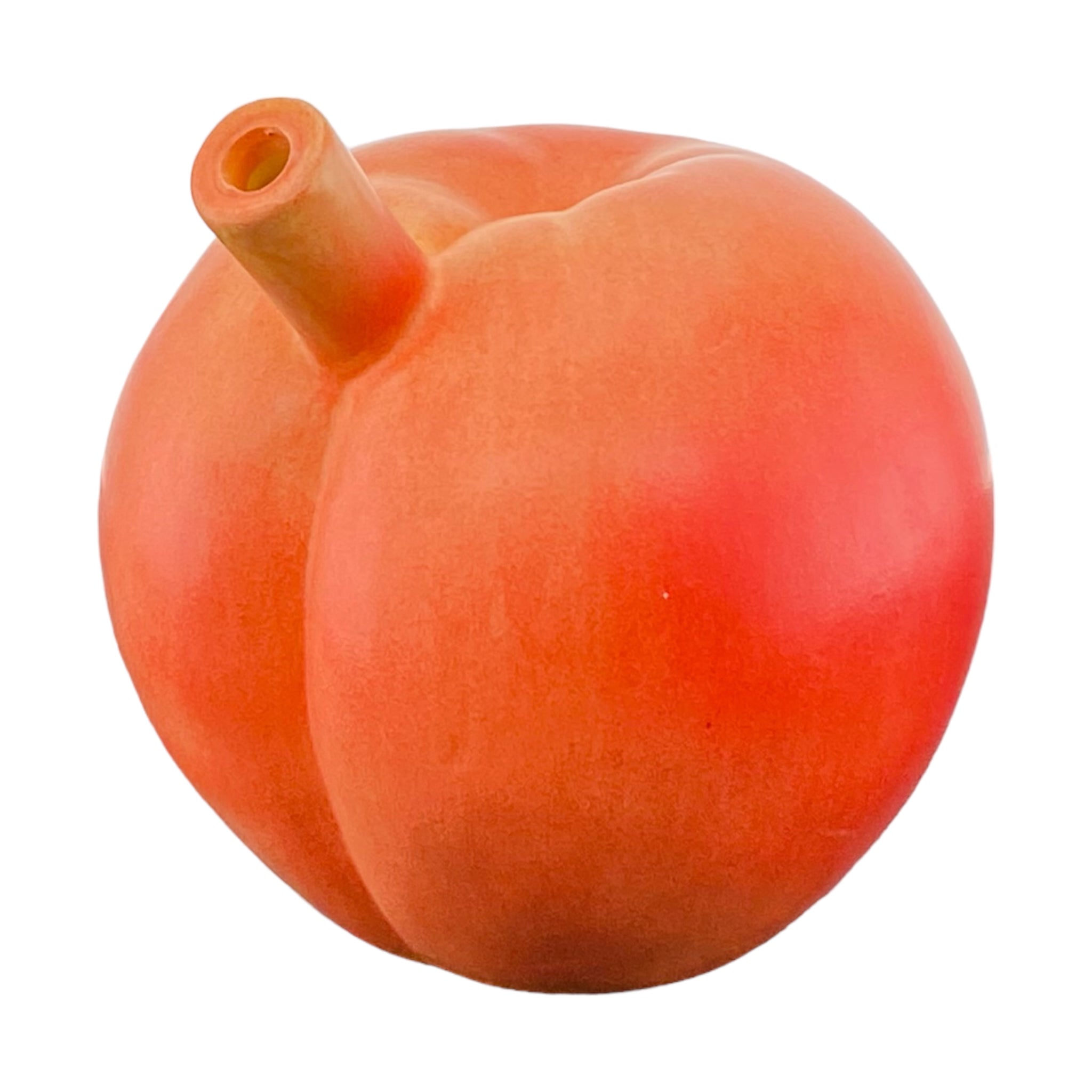Peach Ceramic Hand Pipe
