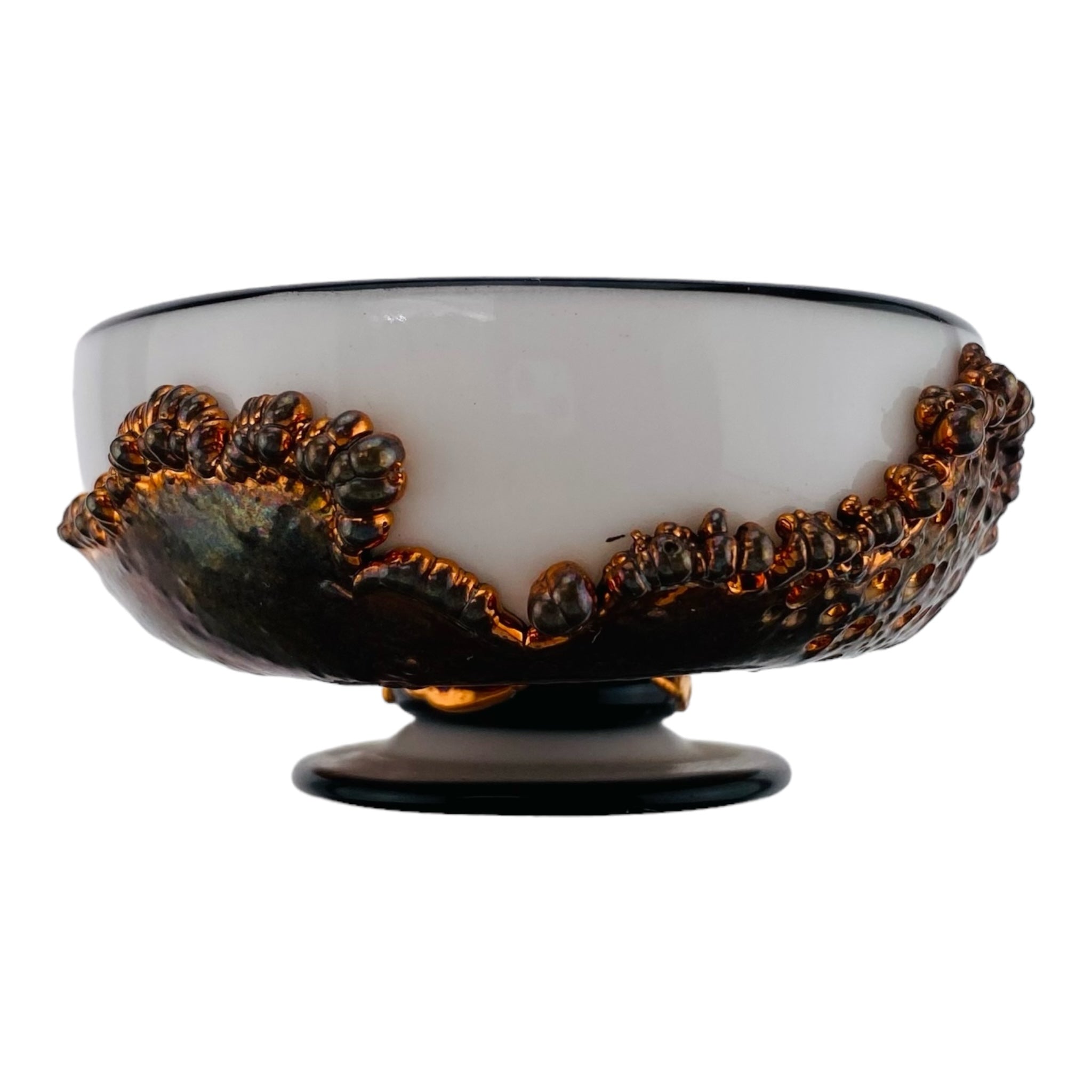 Snic Barnes Glass x JAG Glass Copper Electroformed Nectar Collector Dish