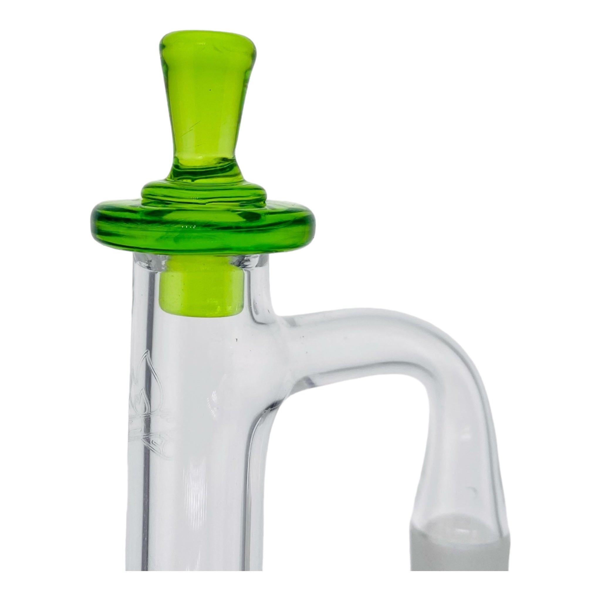heady custom Green Carb Cap For Control Tower Quartz Bangers