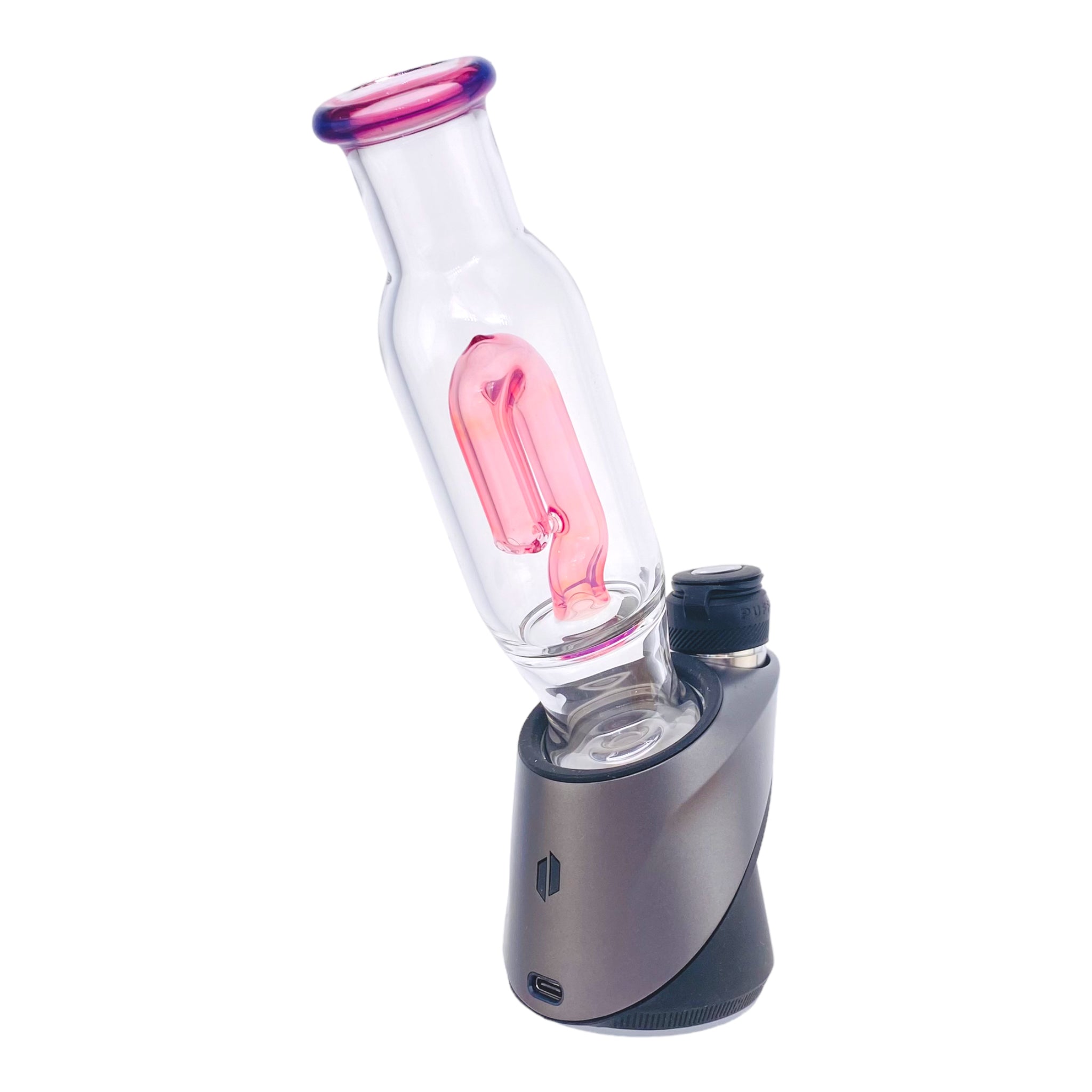 Puffco Peak Glass Attachment - Cherry Pink
