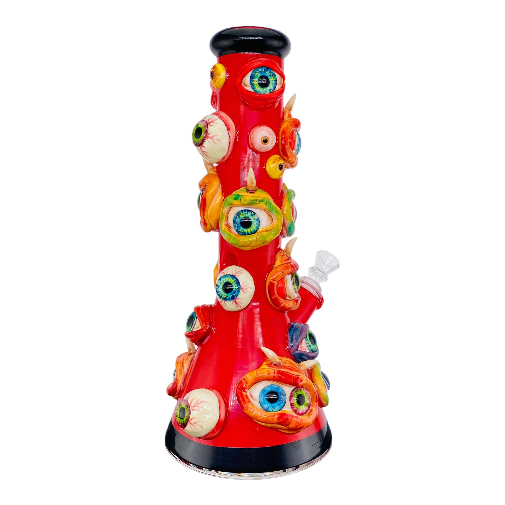 Monster Bongs - 12 Inch All Seeing Eyes Beaker Bong