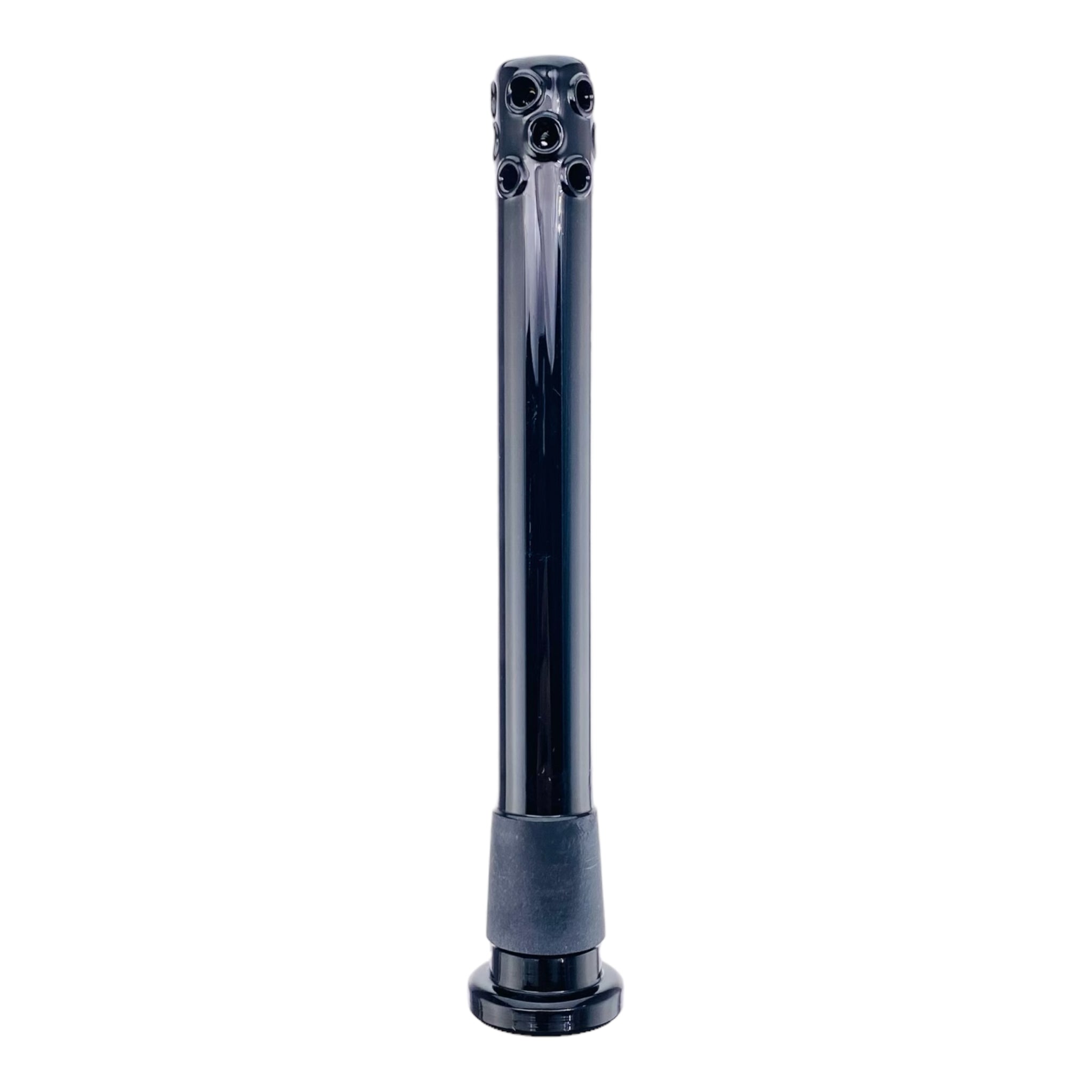Black 6 Inch 18mm - 14mm Downstem For Glass Bong