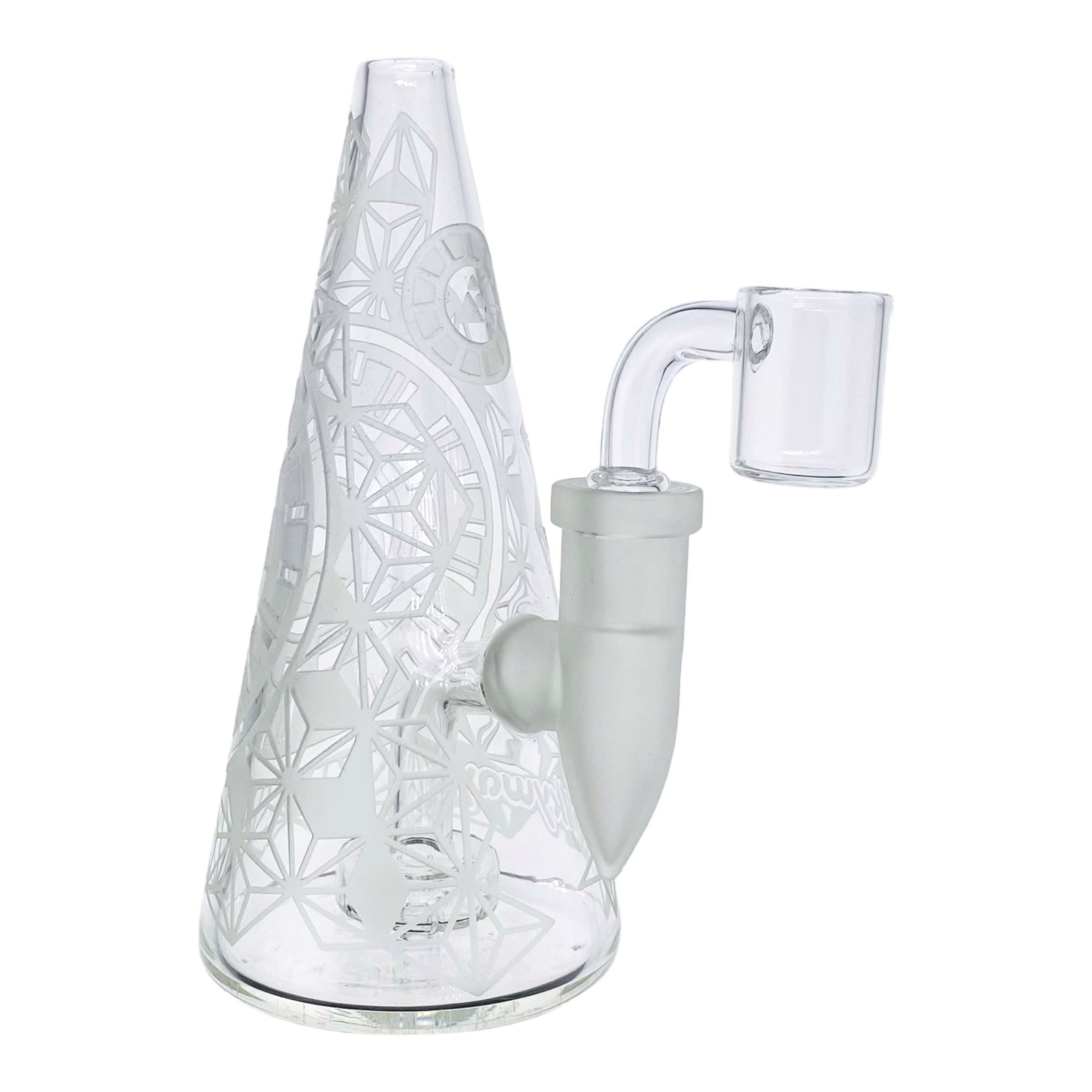 Milkyway Glass - Hypnotic 6″ Clear Dab Rig