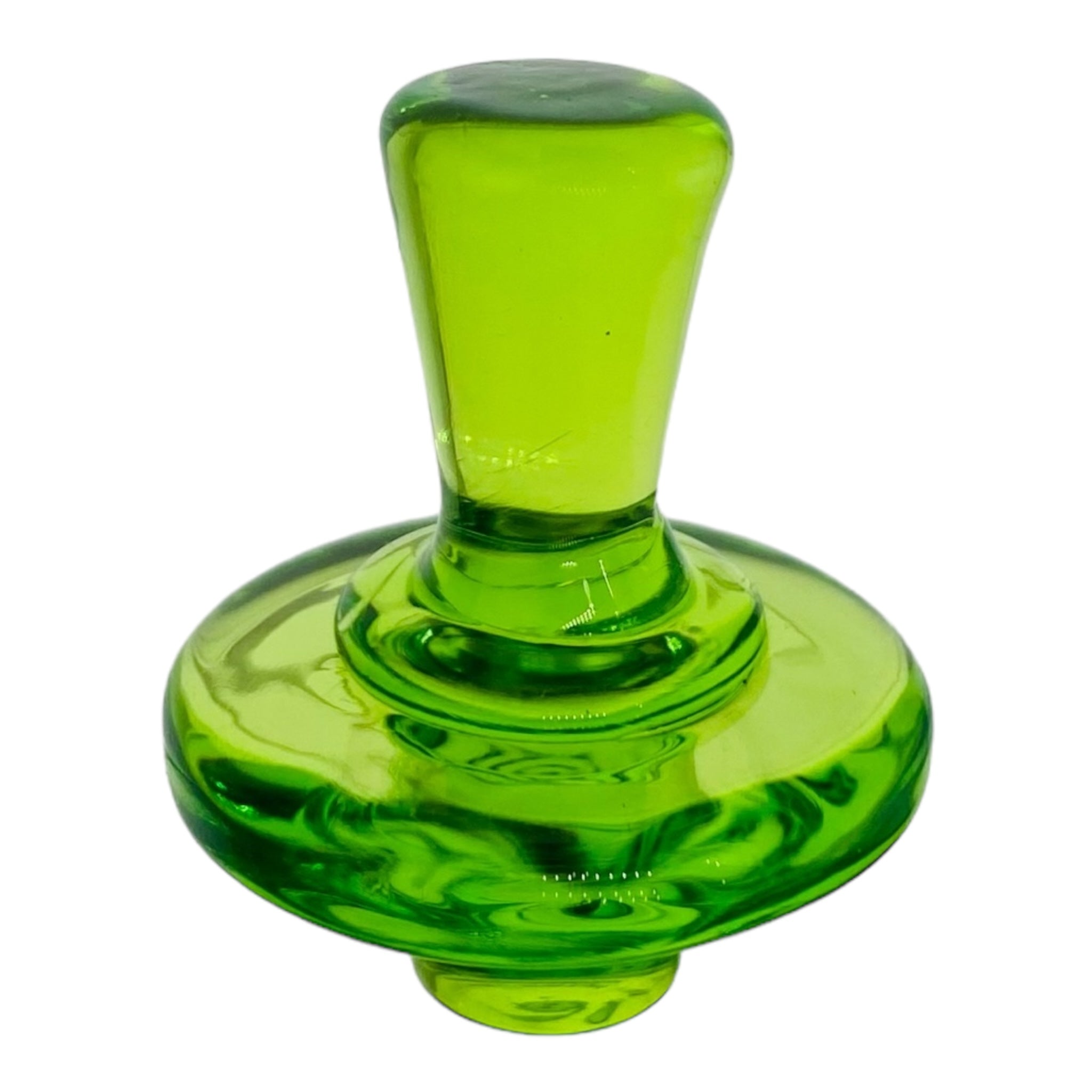 heady custom Green Carb Cap For Control Tower Quartz Bangers