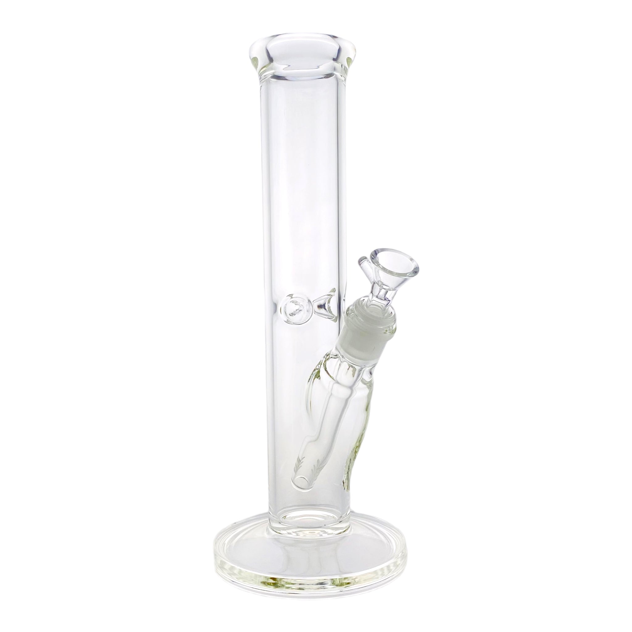 best portable cheap 12 Inch Clear Straight Tube Glass Bong