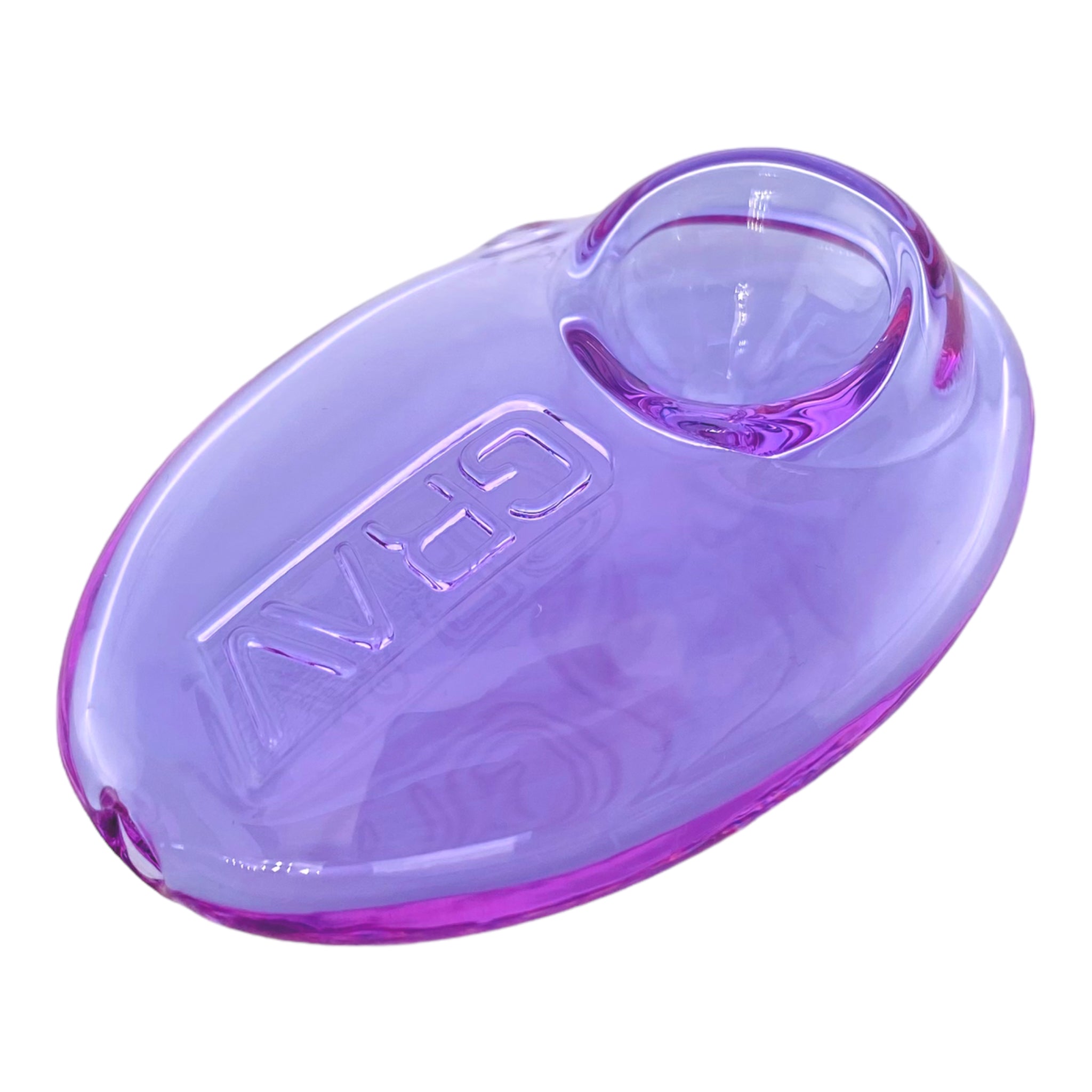 Grav Labs - Pebble Spoon Pipe - Lavender Purple