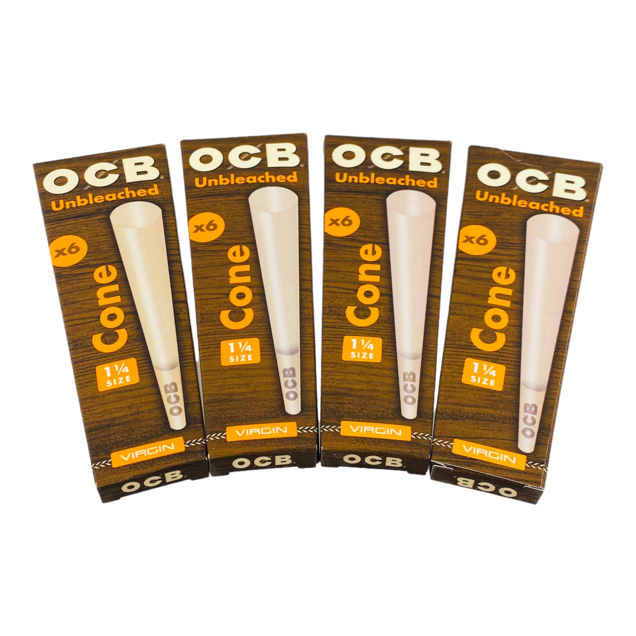 OCB 1-1/4 Unbleached Cones