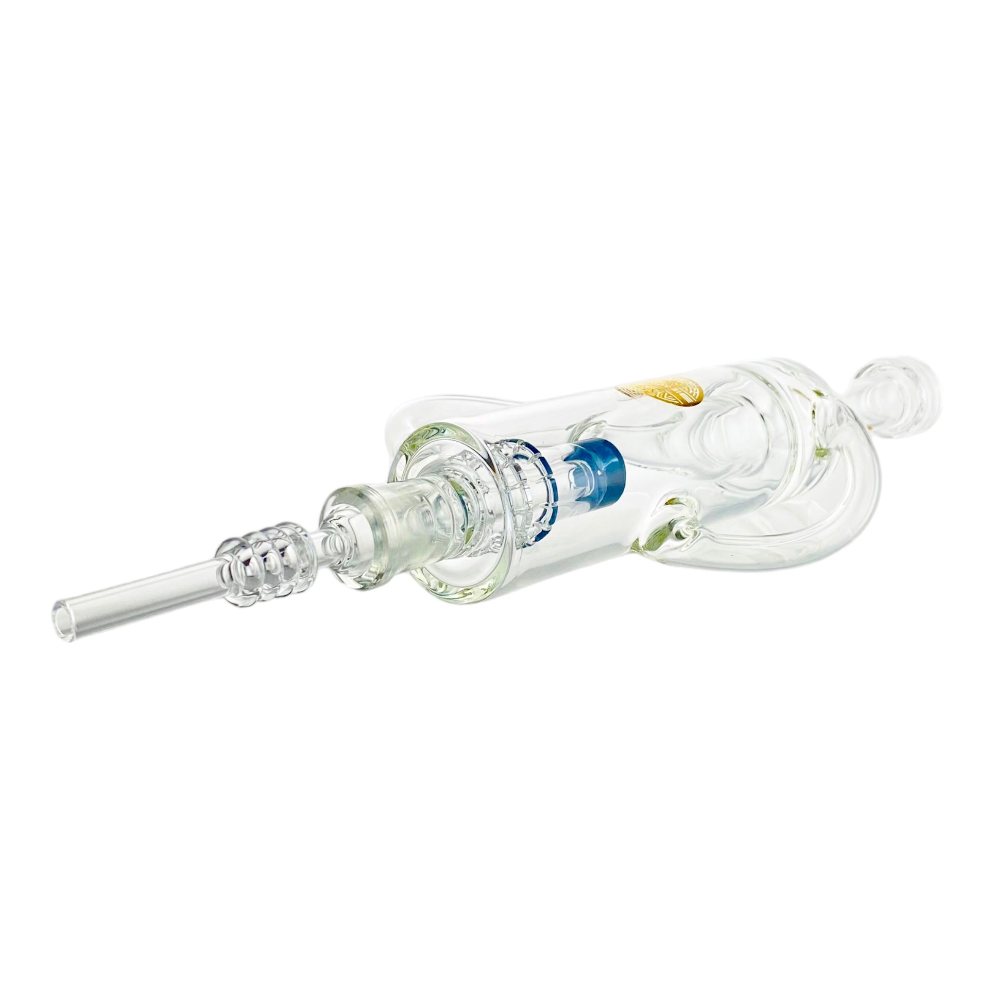 Bougie Glass - Large Recycler Nectar Collector With Quartz Tip