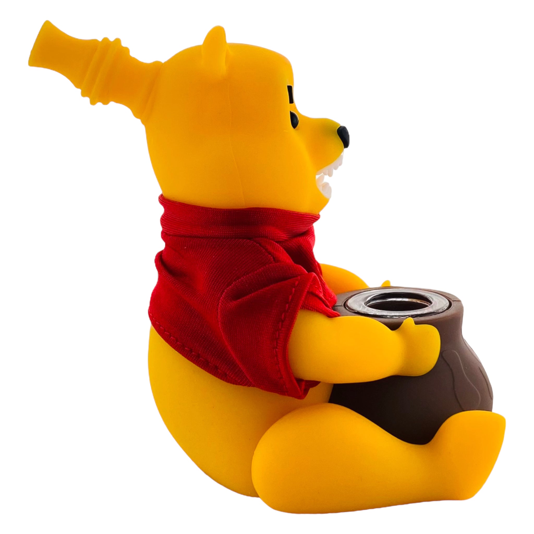 winnie the pooh silicone hand pipe bubbler bong