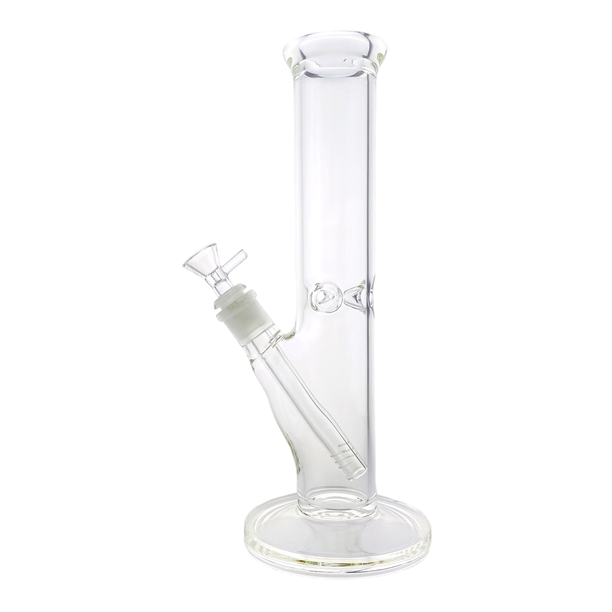 best portable cheap 12 Inch Clear Straight Tube Glass Bong