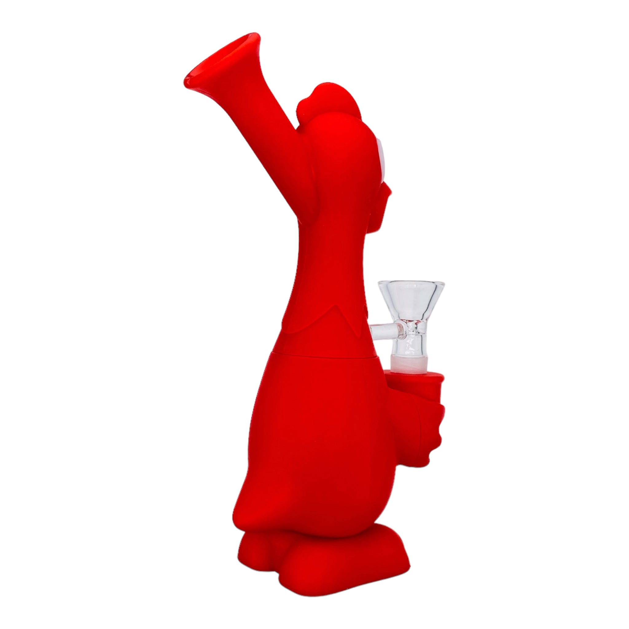 Red Rubber Chicken Silicone Bong