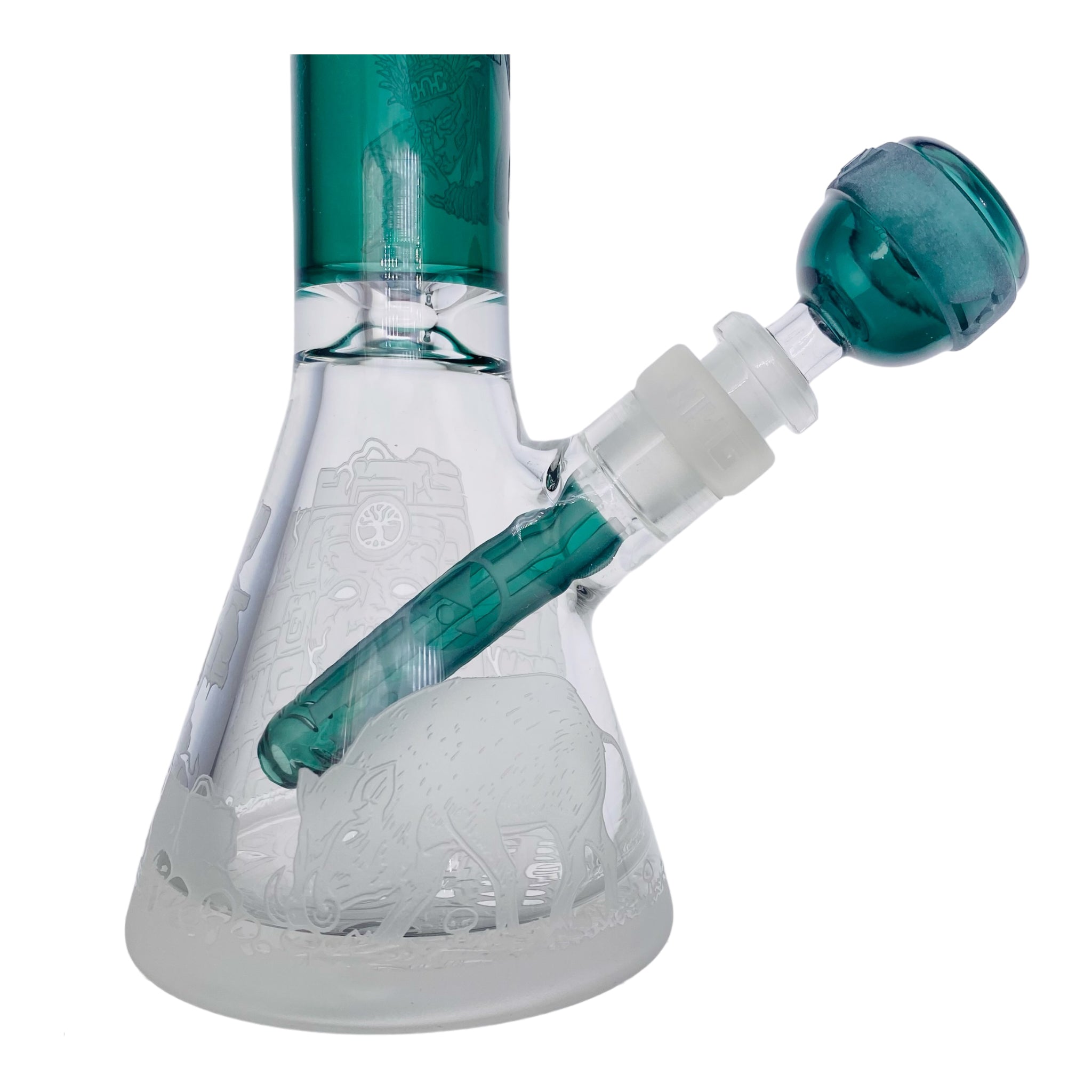 Milkyway Glass - Ancient Ruins 11″ Beaker Bong