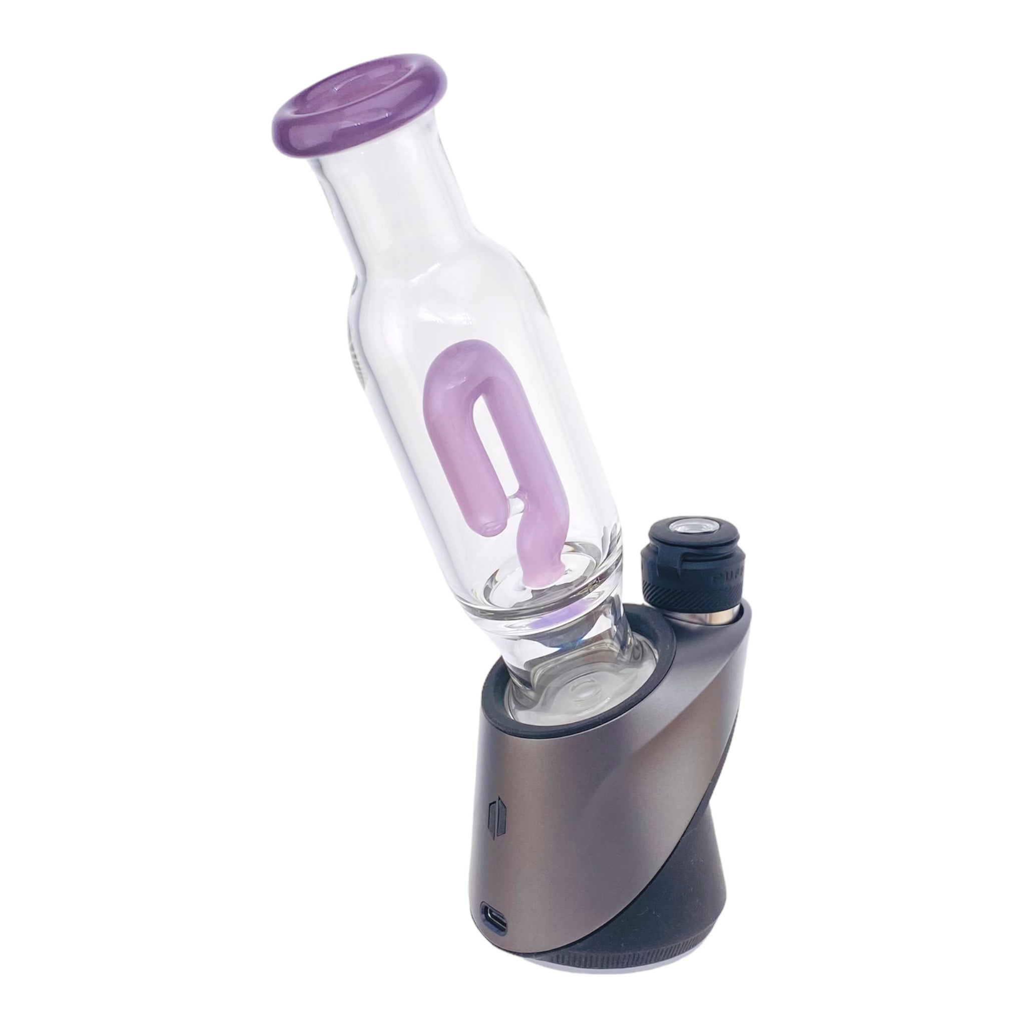 Puffco Peak Glass Attachment - Unicorn Pink