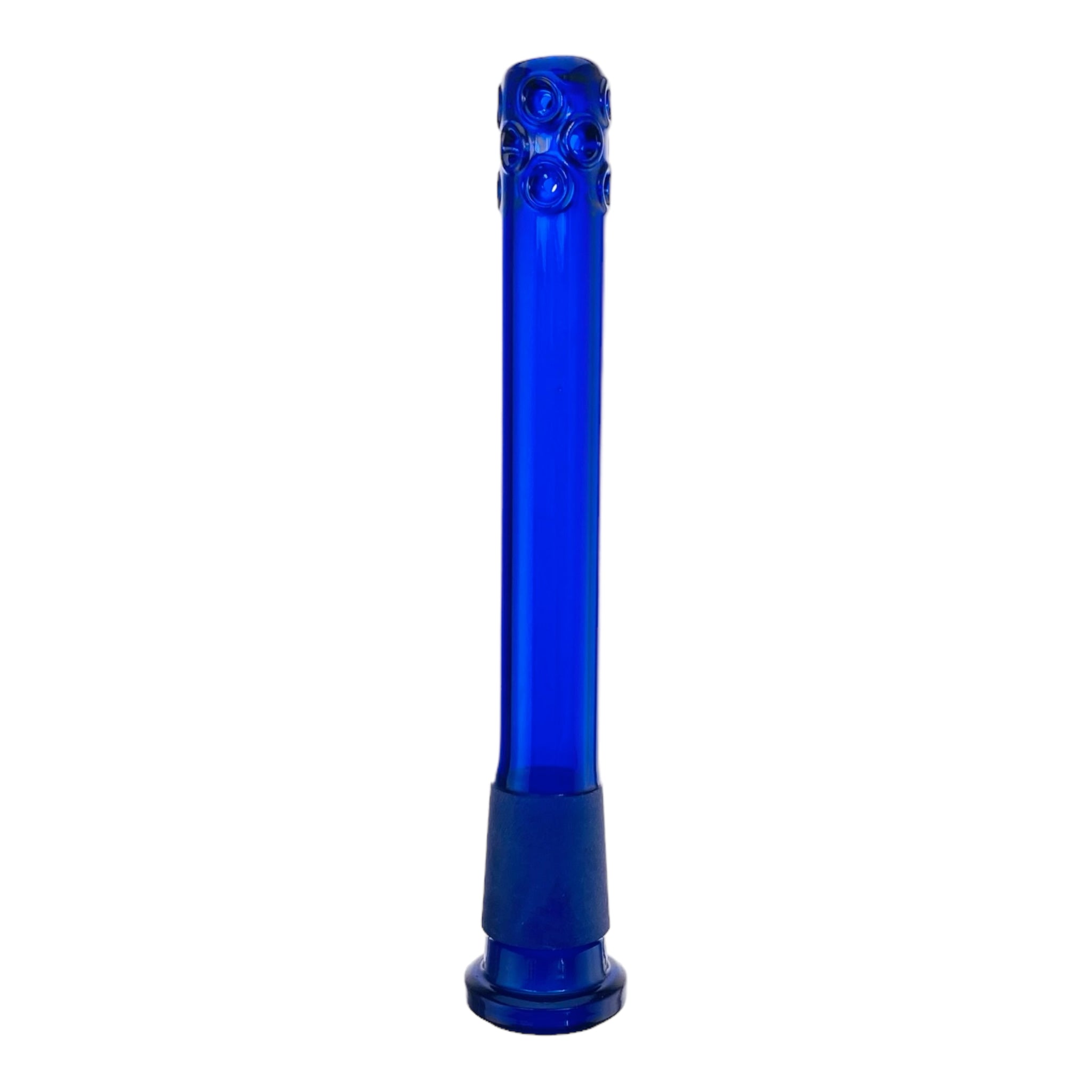 Blue 5 Inch 18mm - 14mm Downstem For Glass Bong