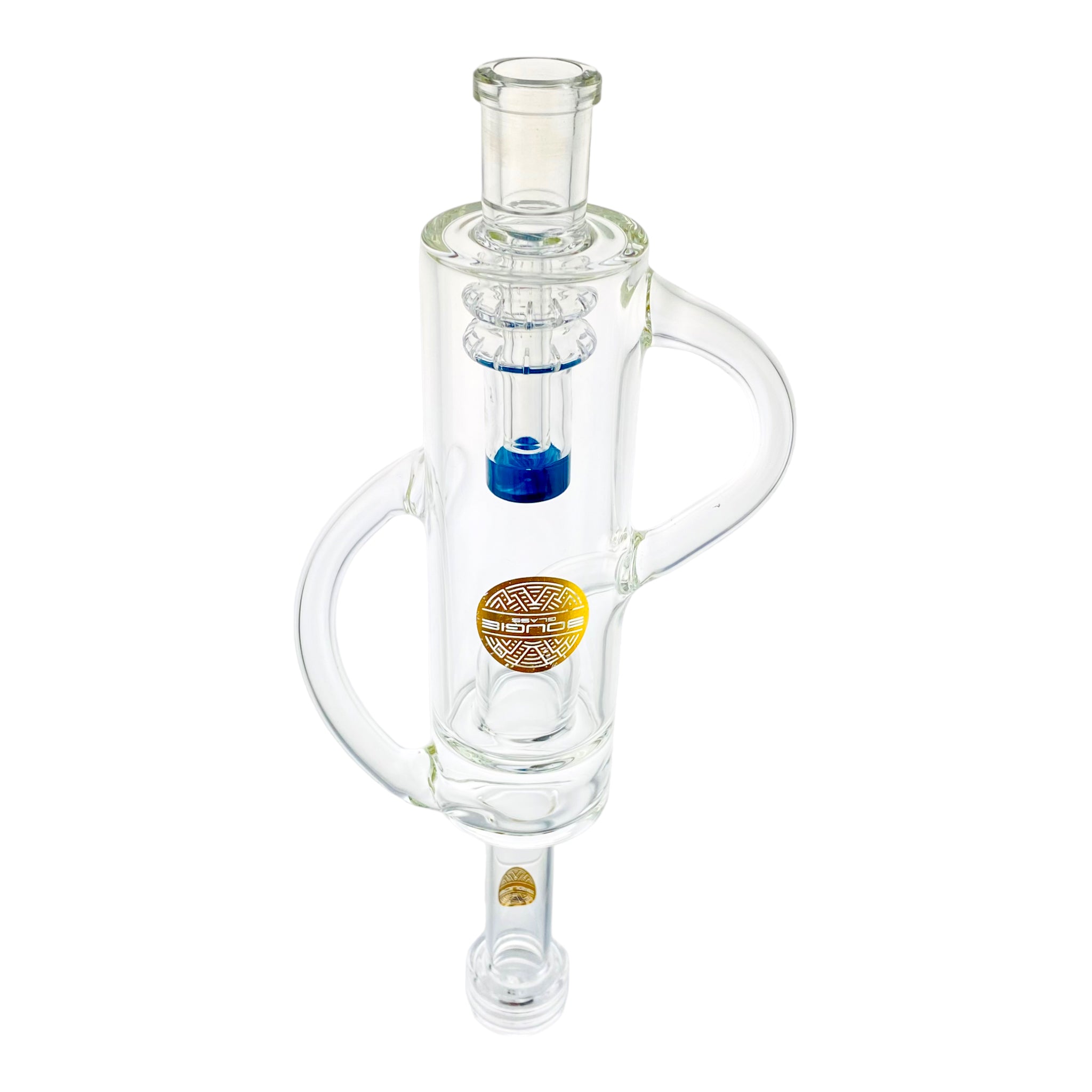 Bougie Glass - Large Recycler Nectar Collector With Quartz Tip