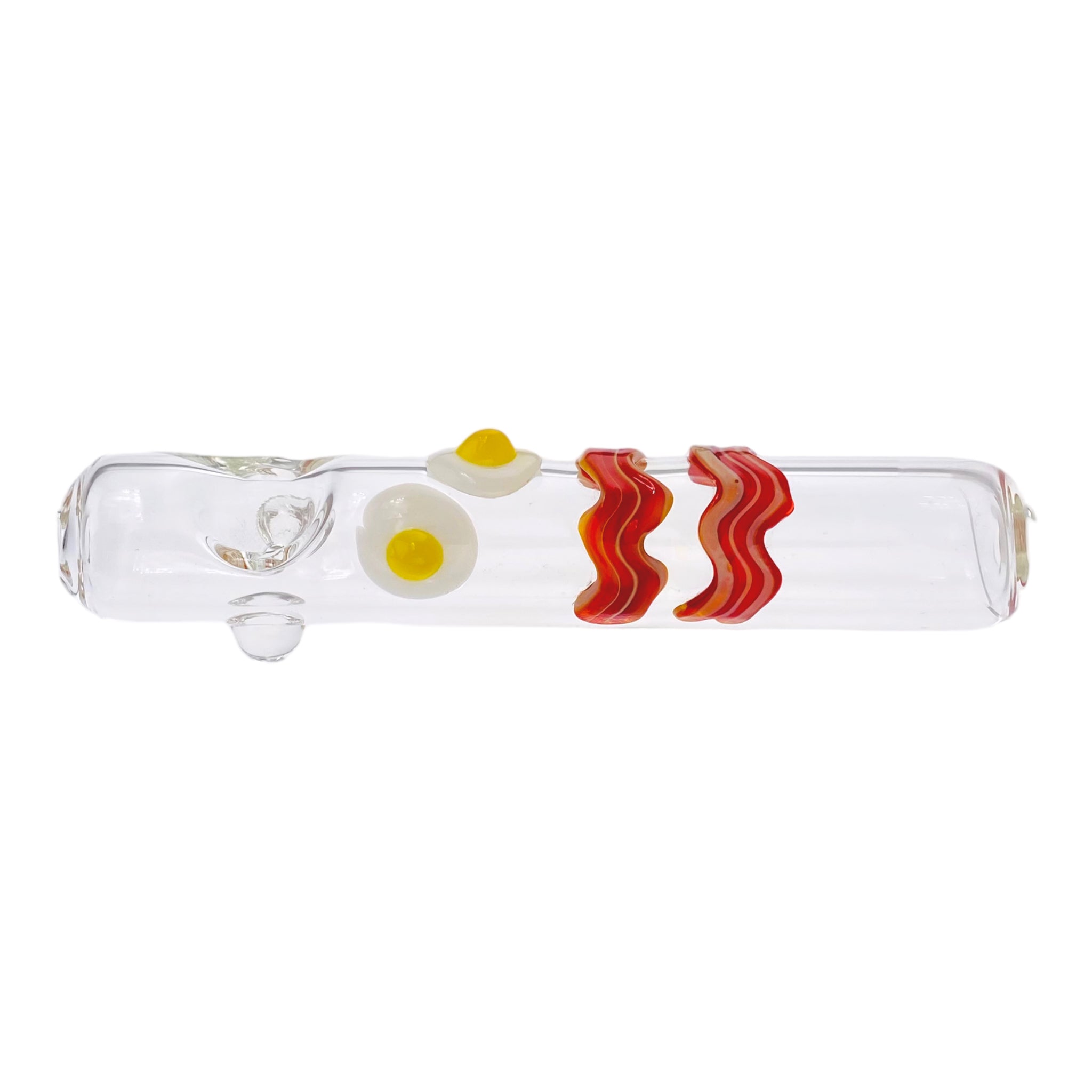 Clear Steamroller With Bacon And Eggs
