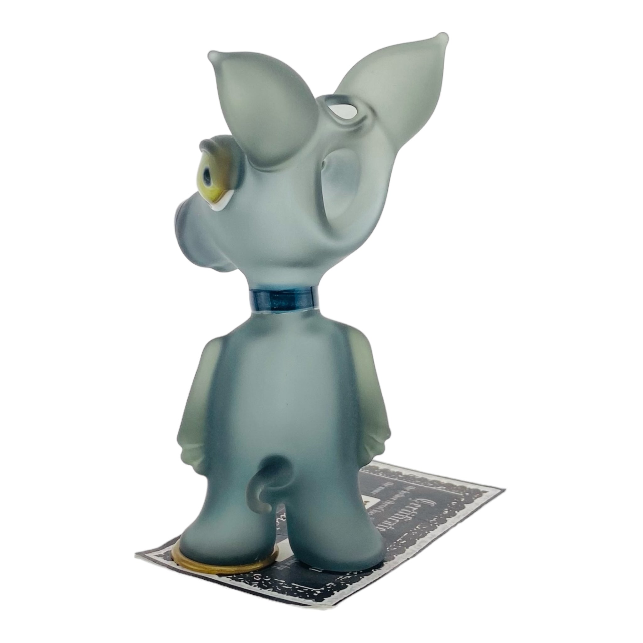 heady glass custom dog shaped glass smoking hand pipe for sale