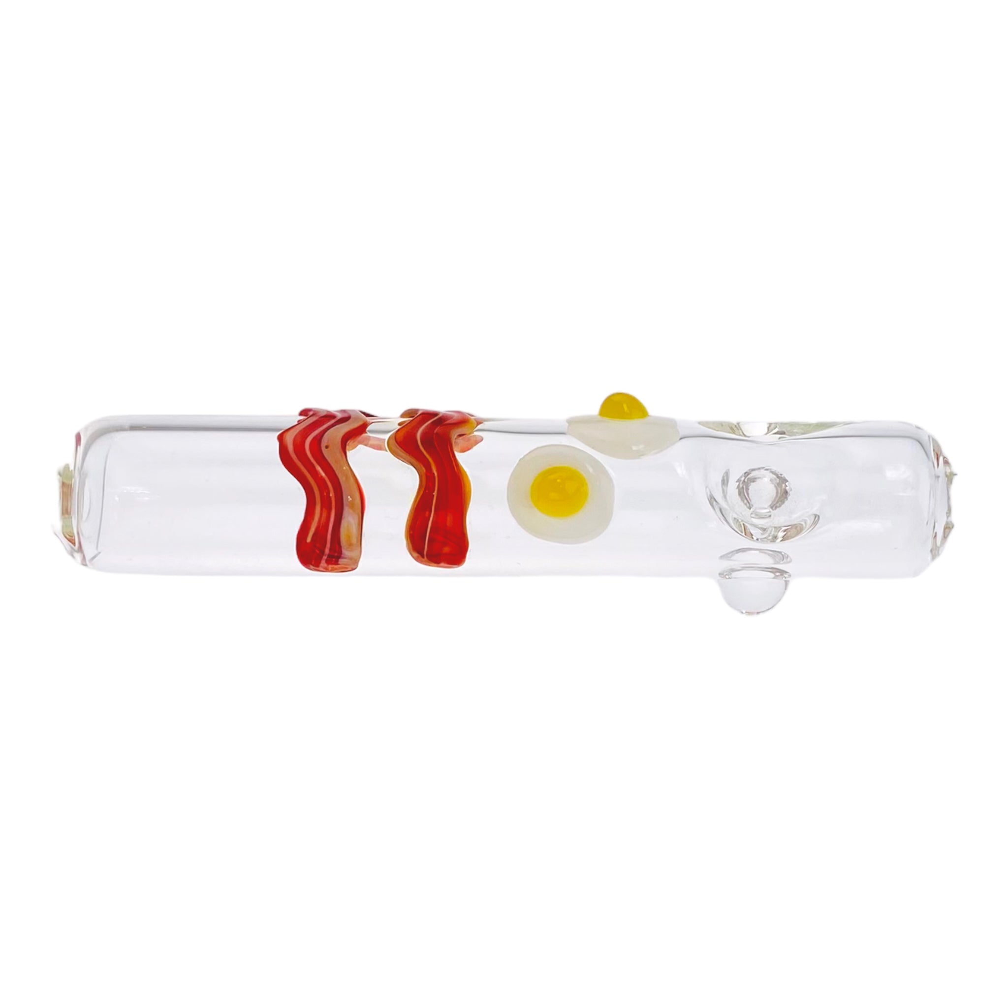 Clear Steamroller With Bacon And Eggs