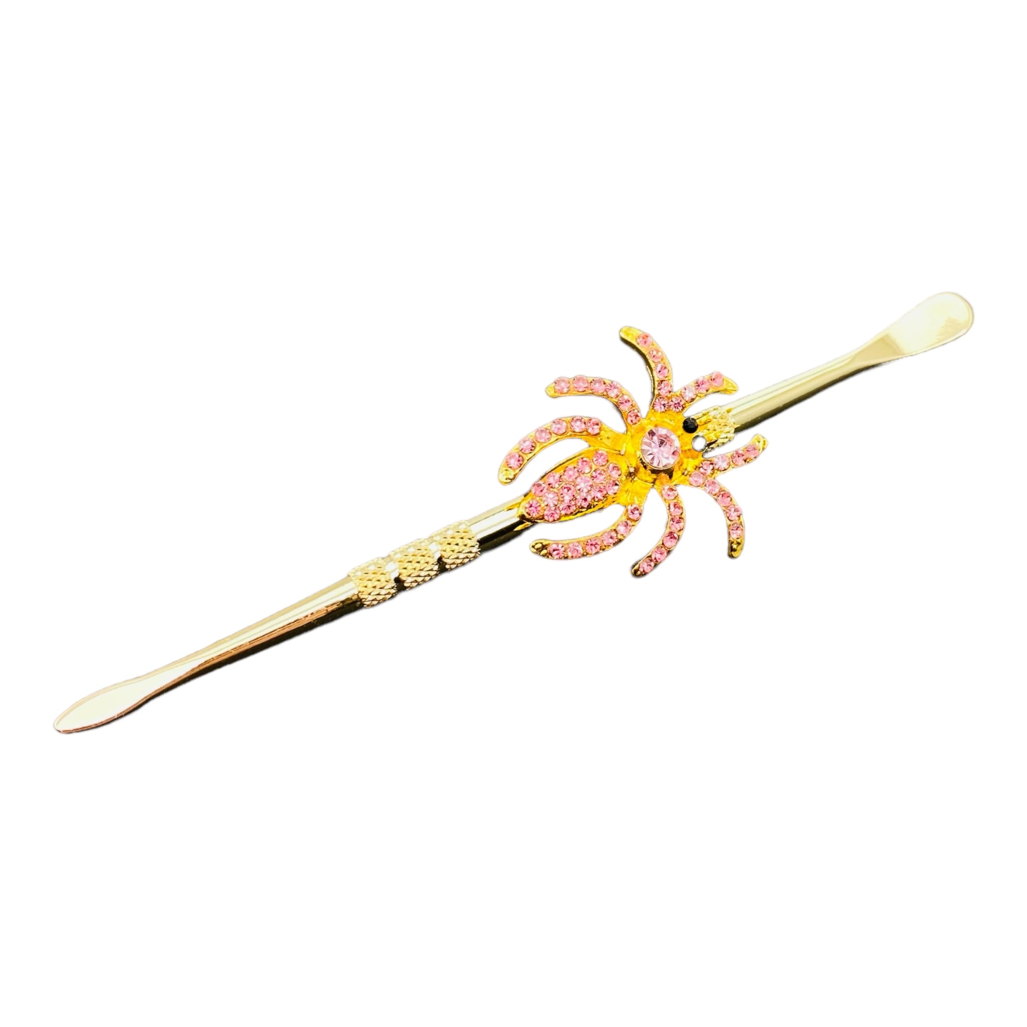 BEEdazzled Gold Paddle Scoop And Spear Point Dab Tool