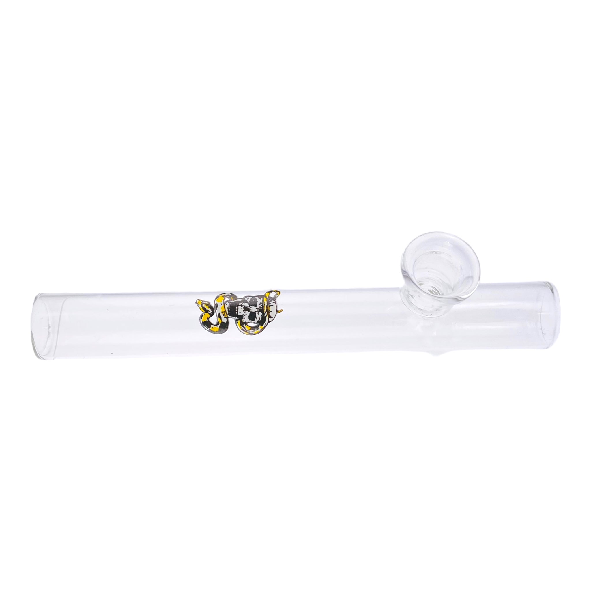 Clear Steamroller With Skull And Snake