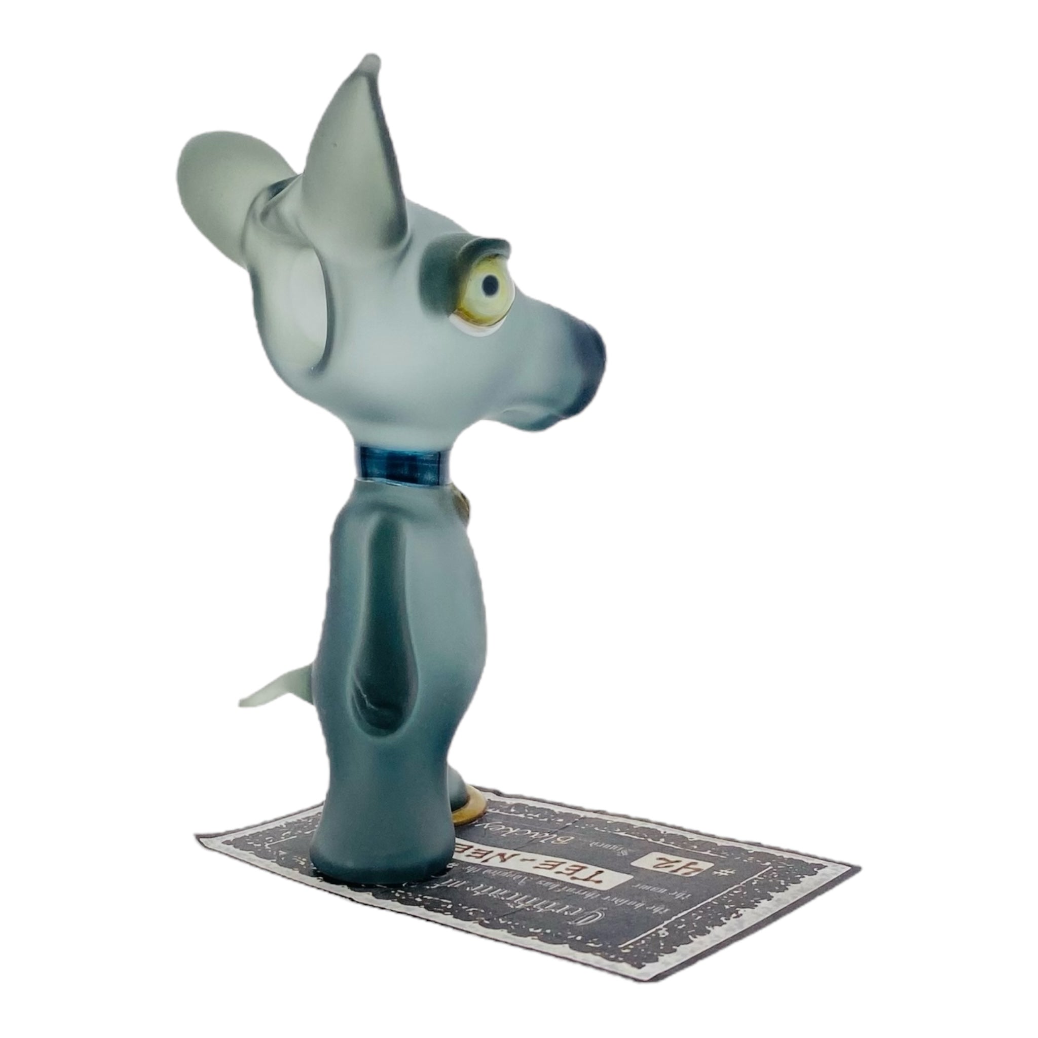 heady glass custom dog shaped glass smoking hand pipe for sale