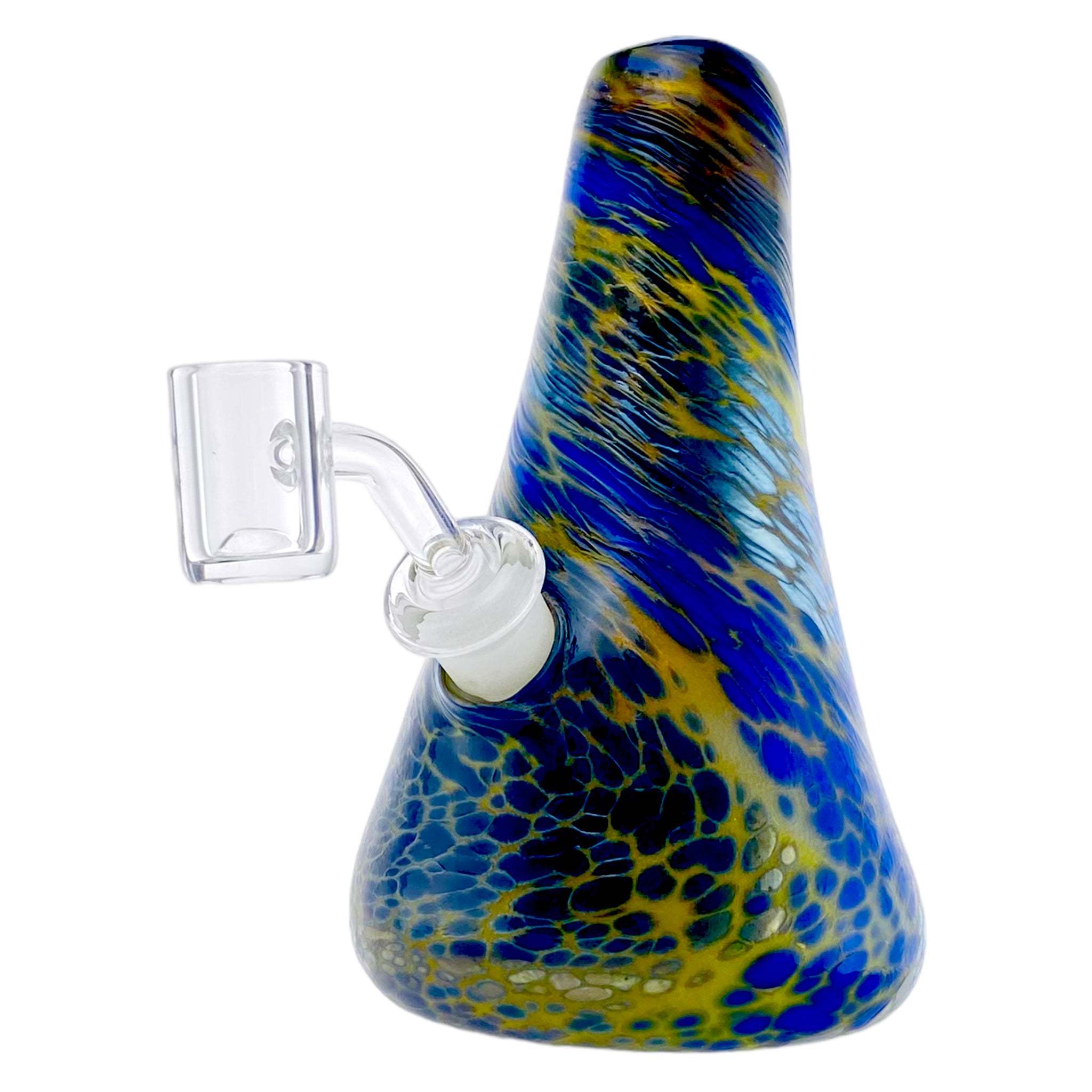 best cute cheap durable portable custom Soft Glass Cone Shape Dab Rig
