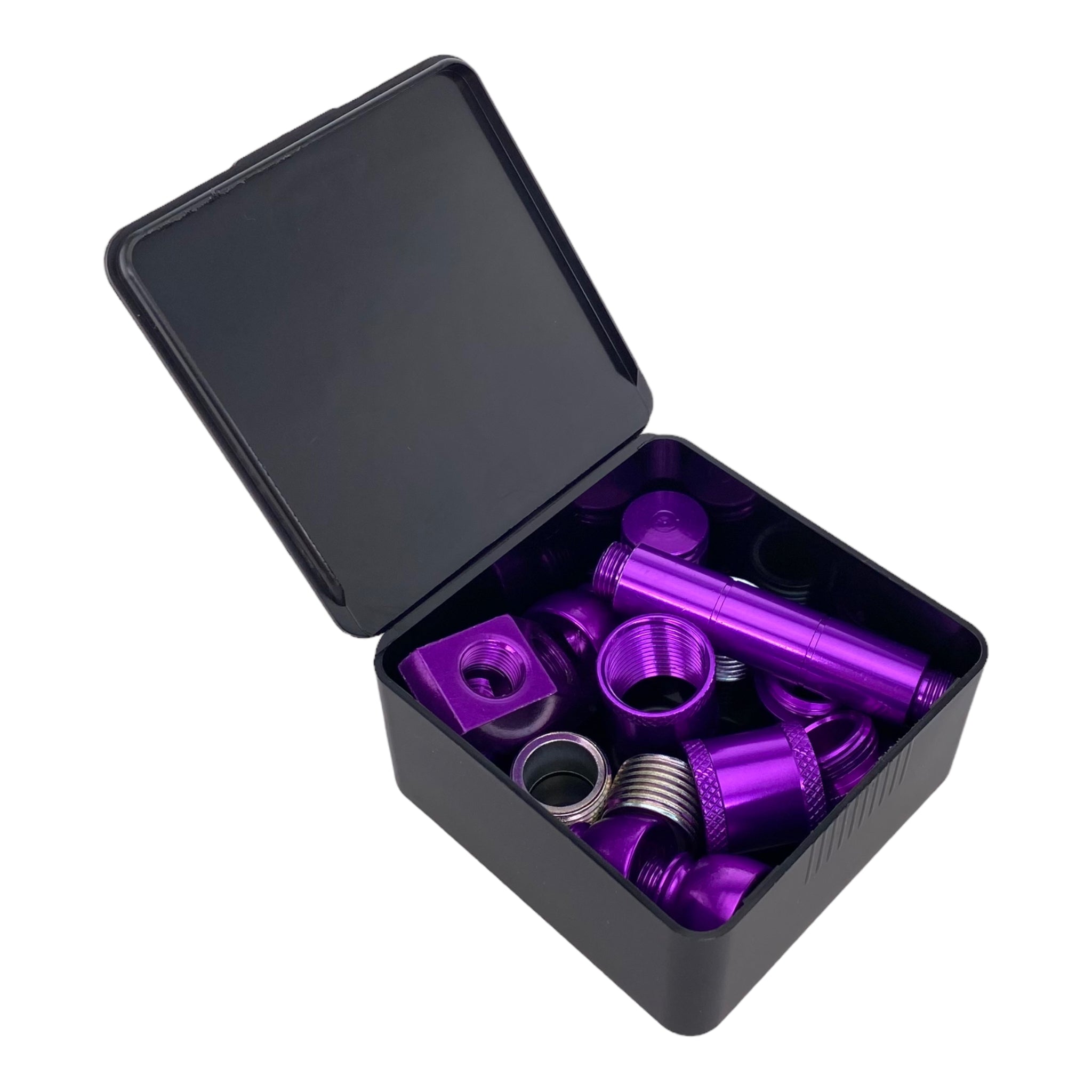 Aluminum Metal smoking Pipe Makers Kit in Purple