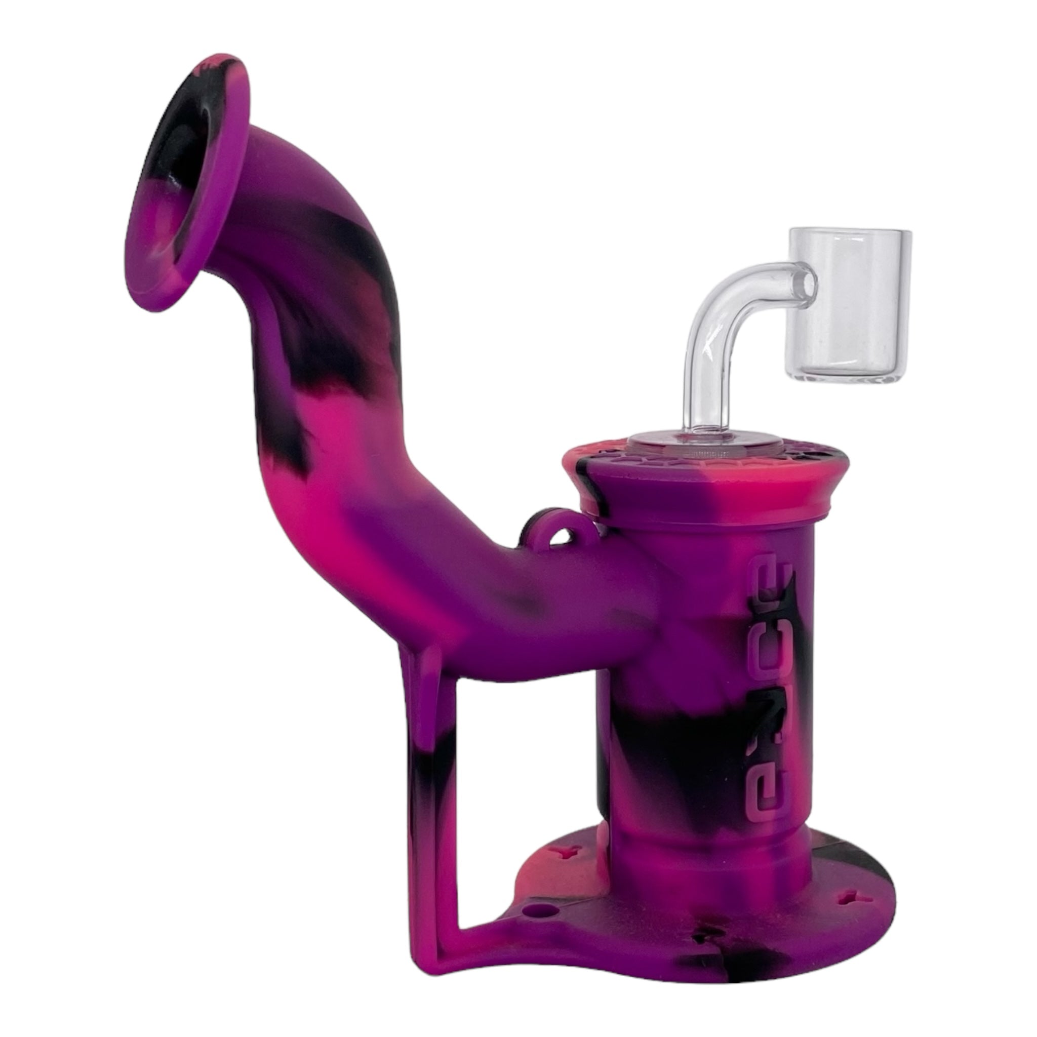 cute girly pick and black silicone dab rig for sale