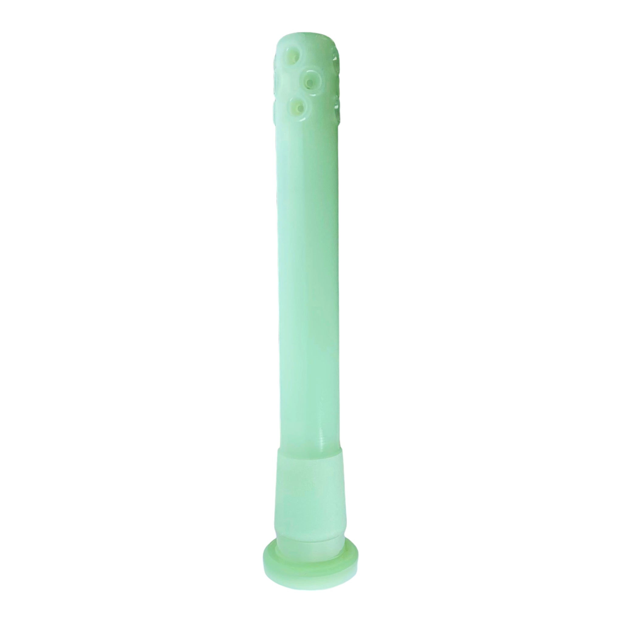 Jade Green 5.5 Inch 18mm - 14mm Downstem For Glass Bong