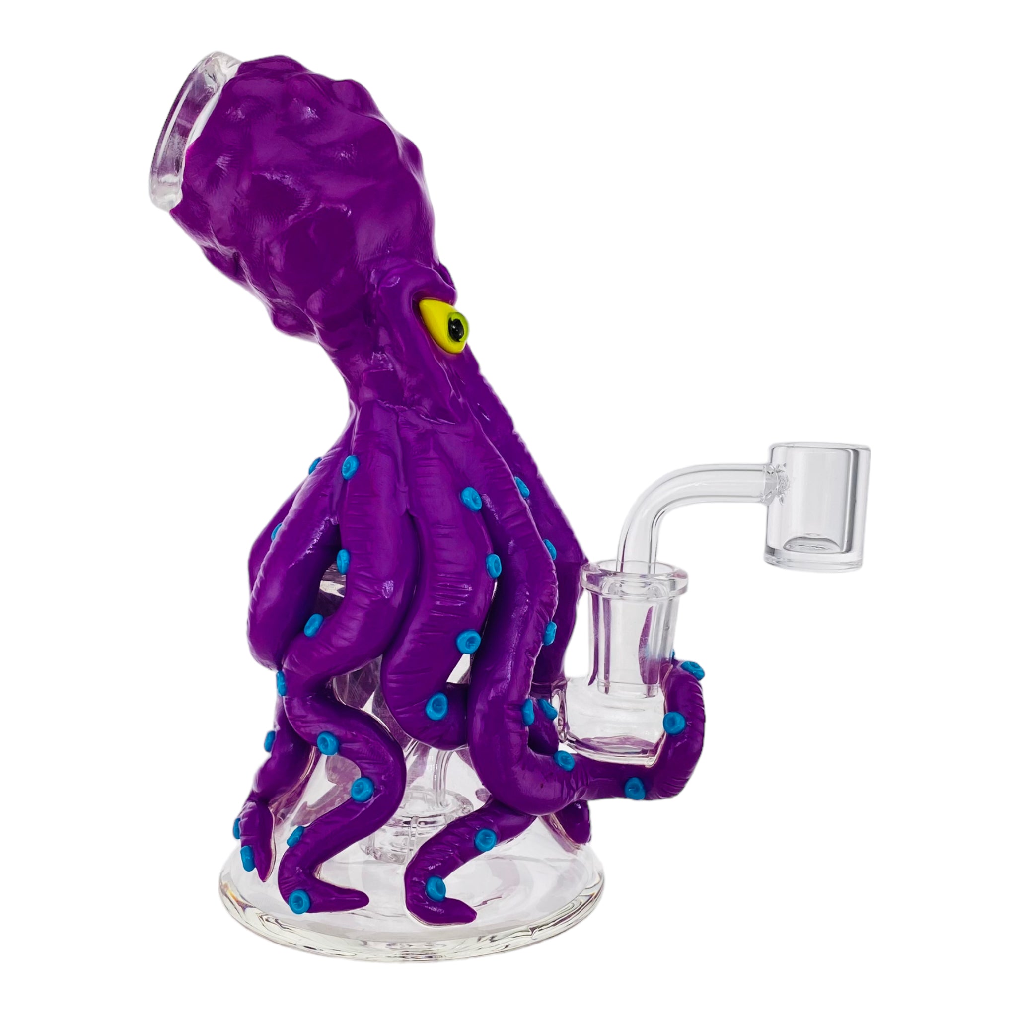 Purple Octopus Monster Anime Dab Rig