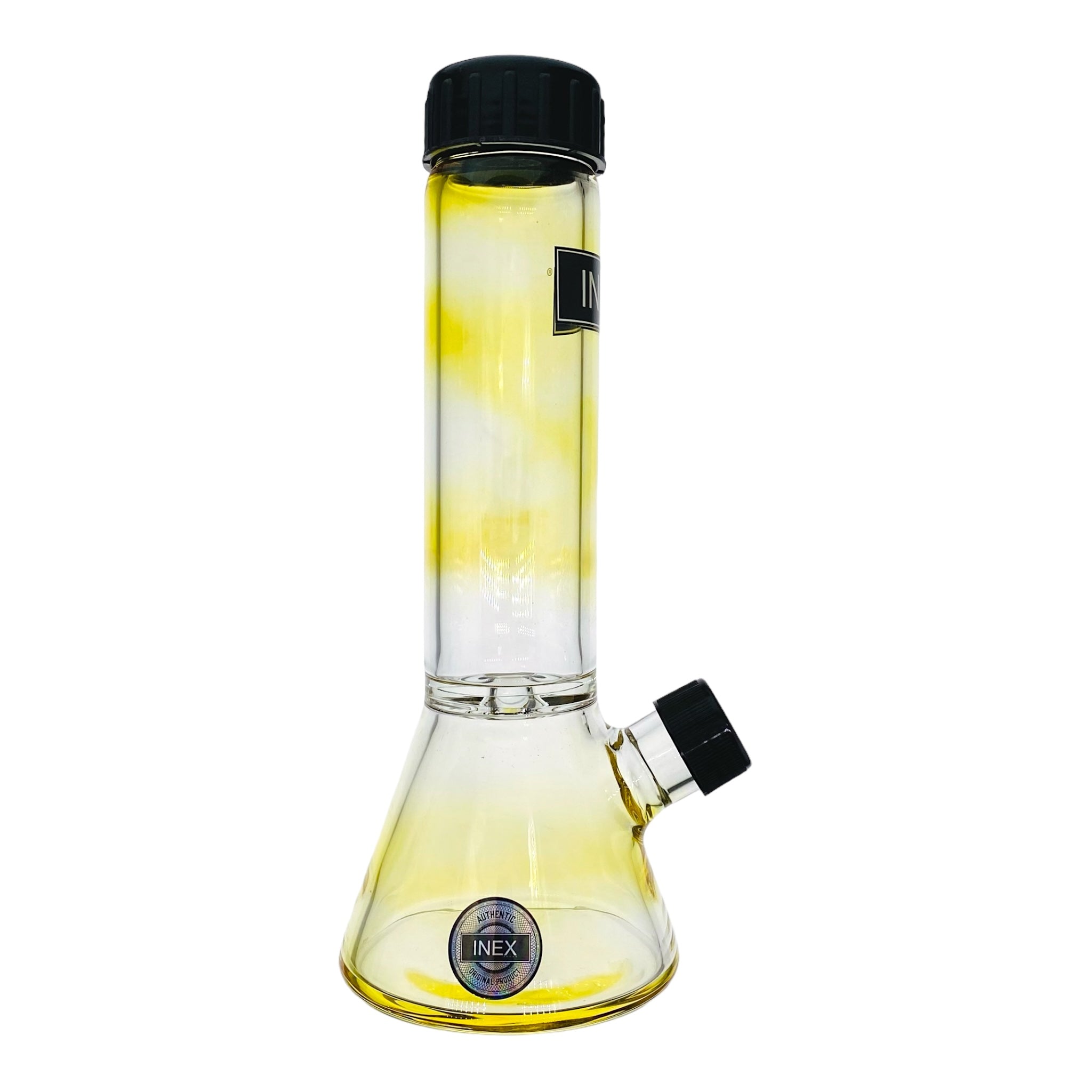 best travel bong Inex Glass Color Changing Fuming Beaker Glass Bong With Screw Caps